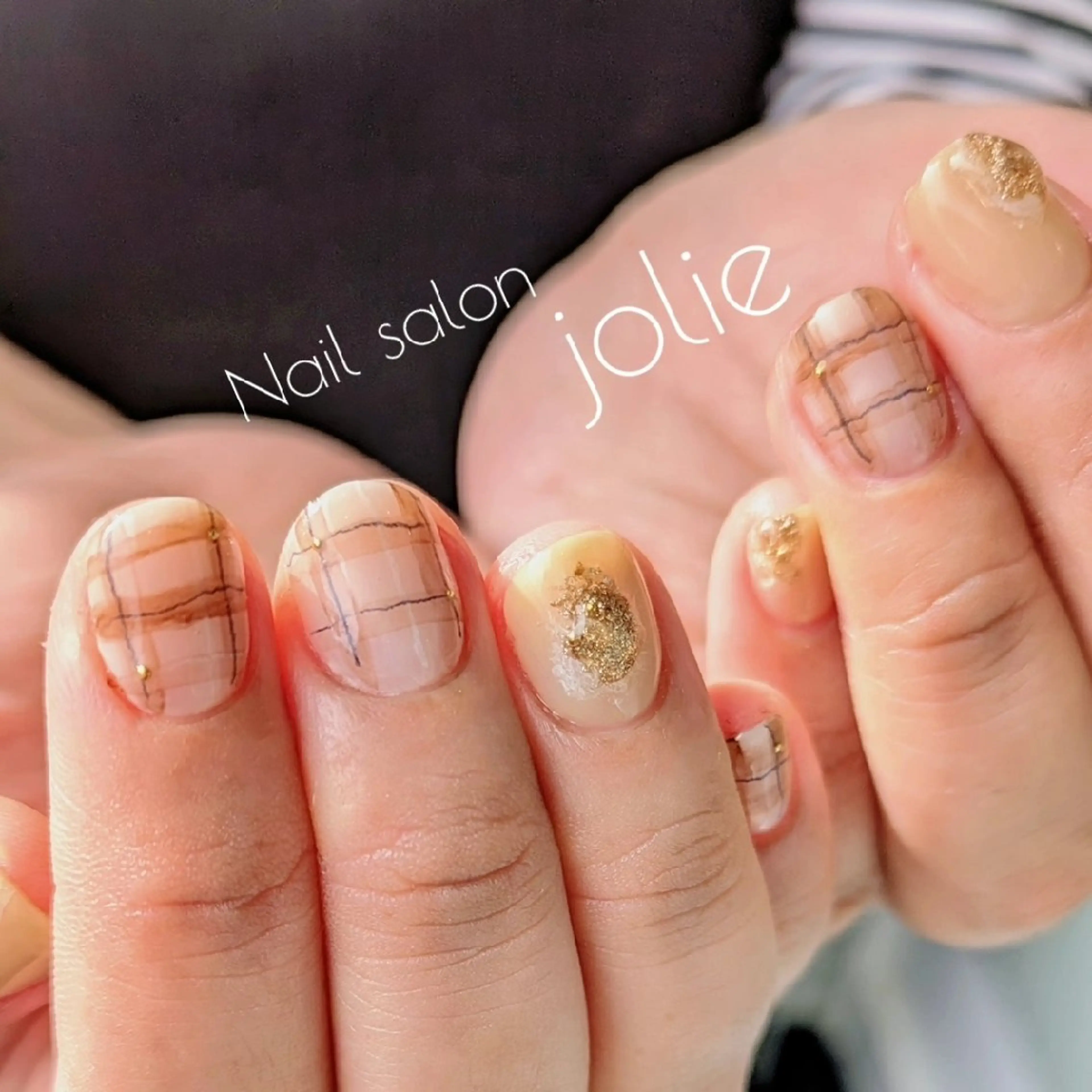 カラー ハンドネイル jolie  ISIHARAのネイルデザイン