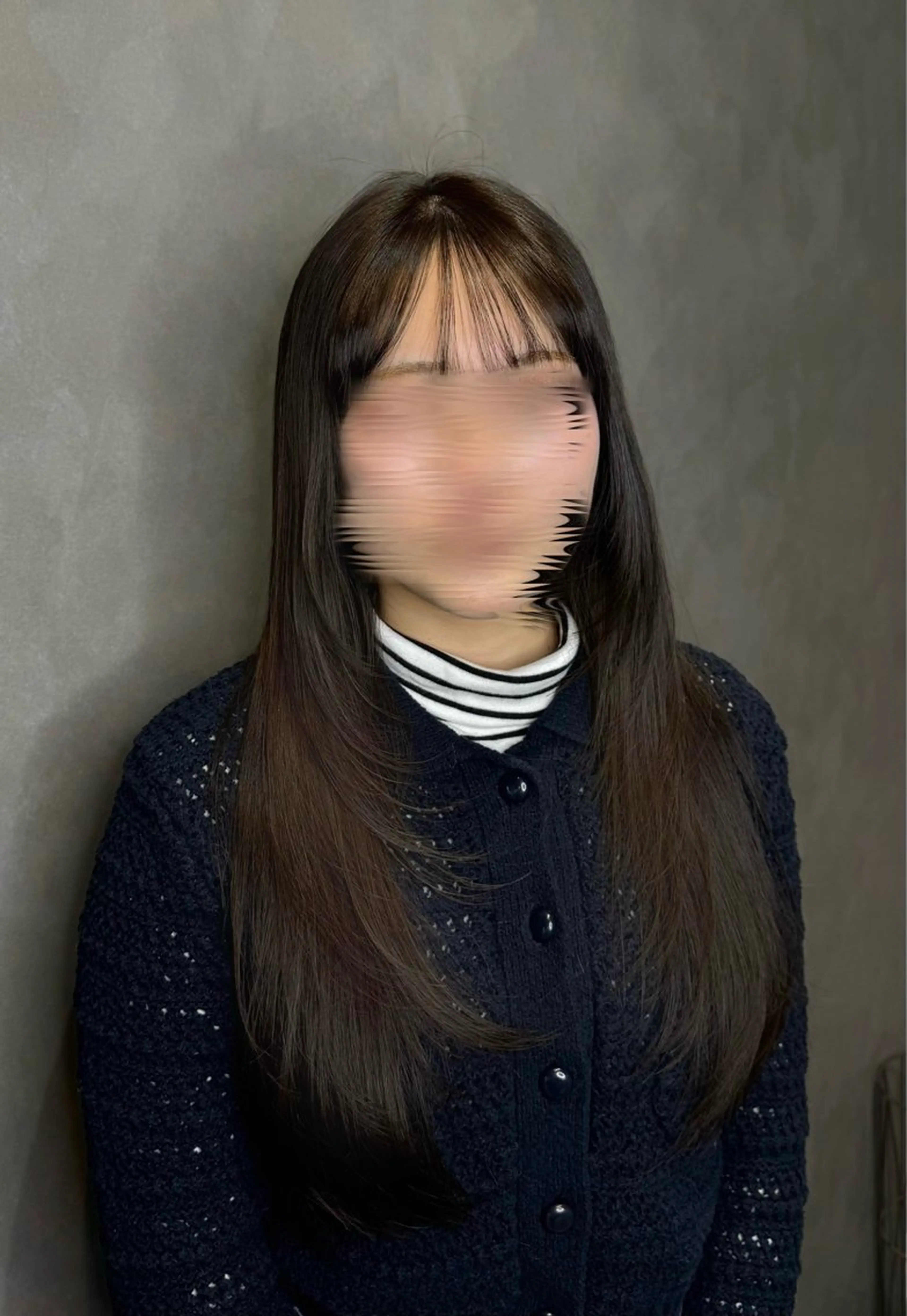 セミロング レイヤーカット カット ヘアカラー Sakura/ 仙台のヘアスタイル