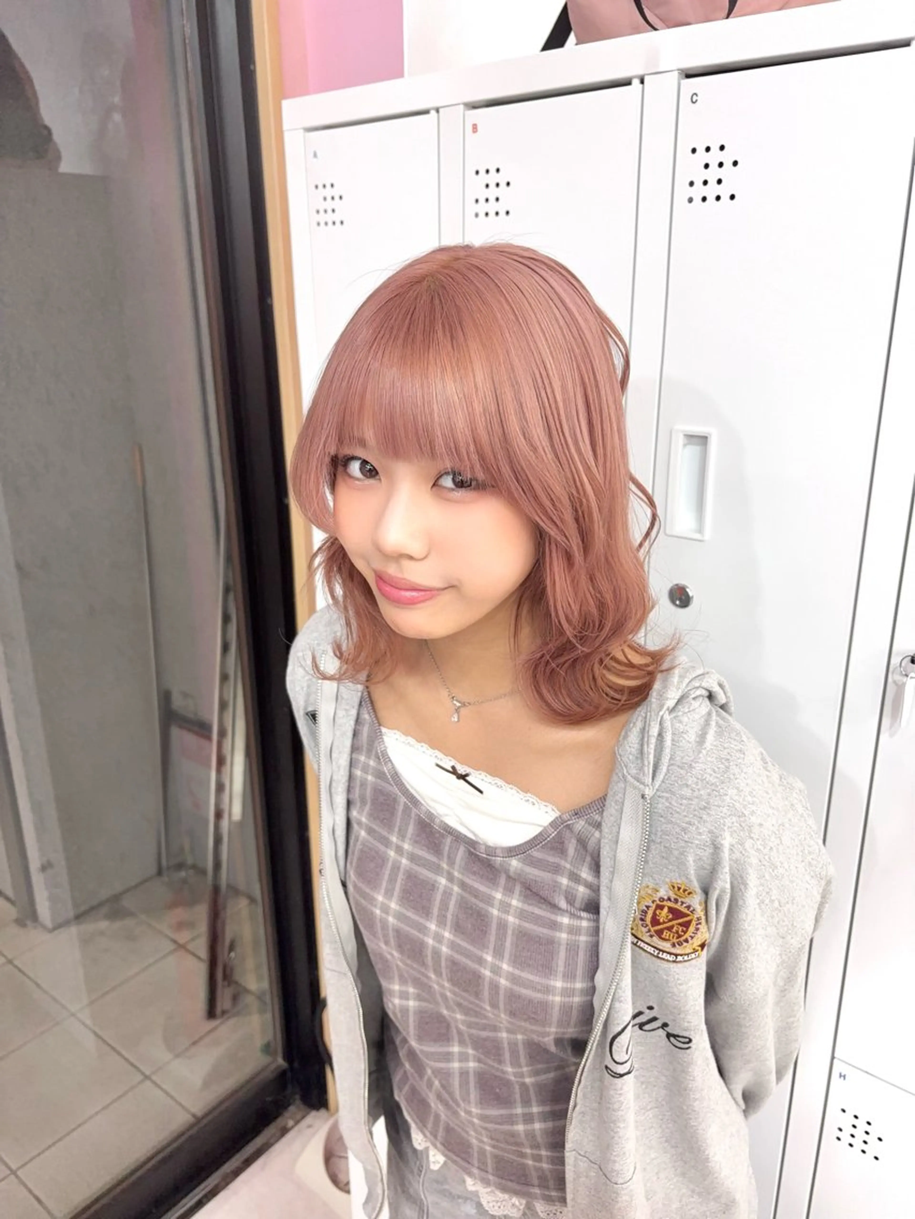 ミディアム カラー ヘアカラー トリートメント アイドル級girly 🎀Ramu🎀のヘアスタイル