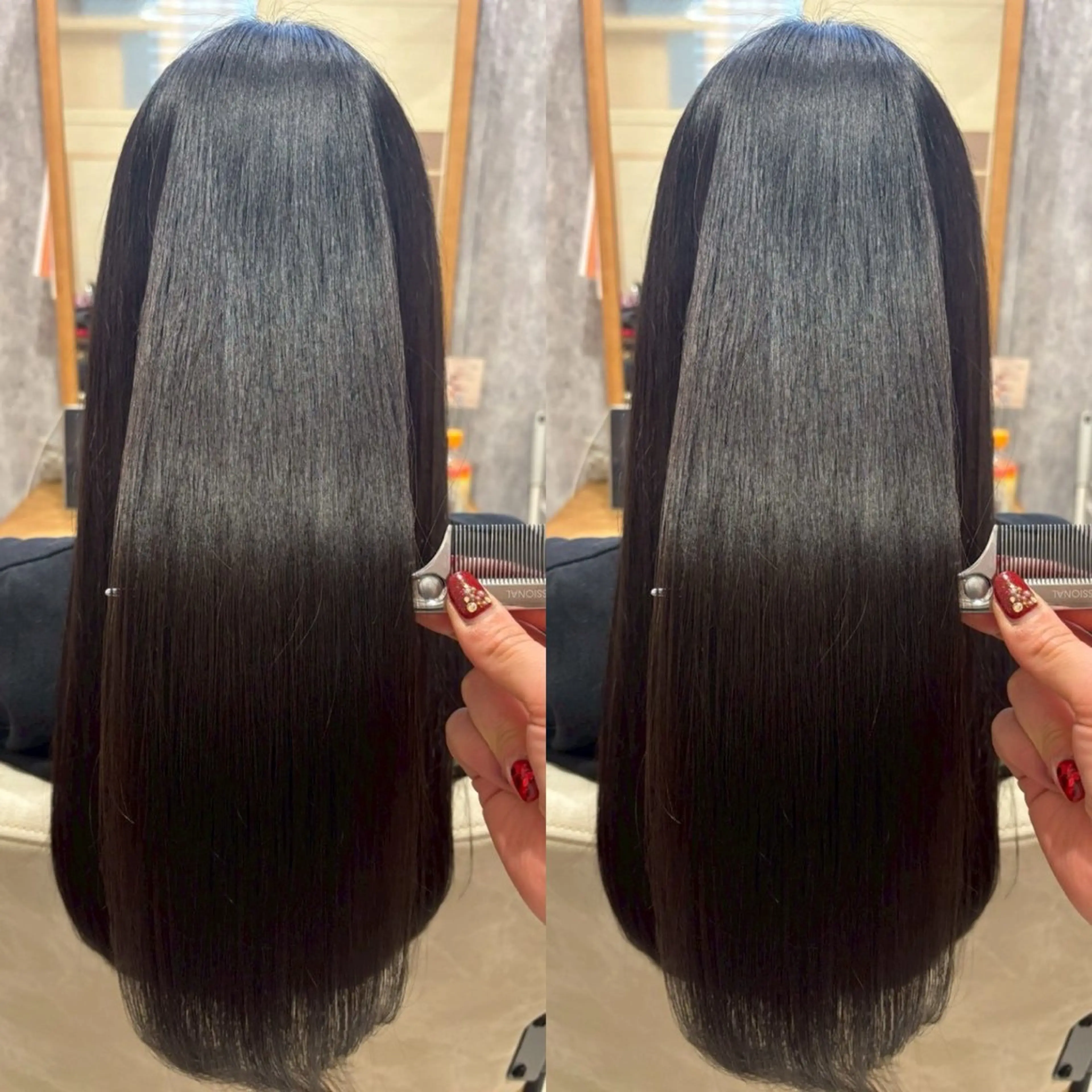 ロング 白砂 叶望のヘアスタイル