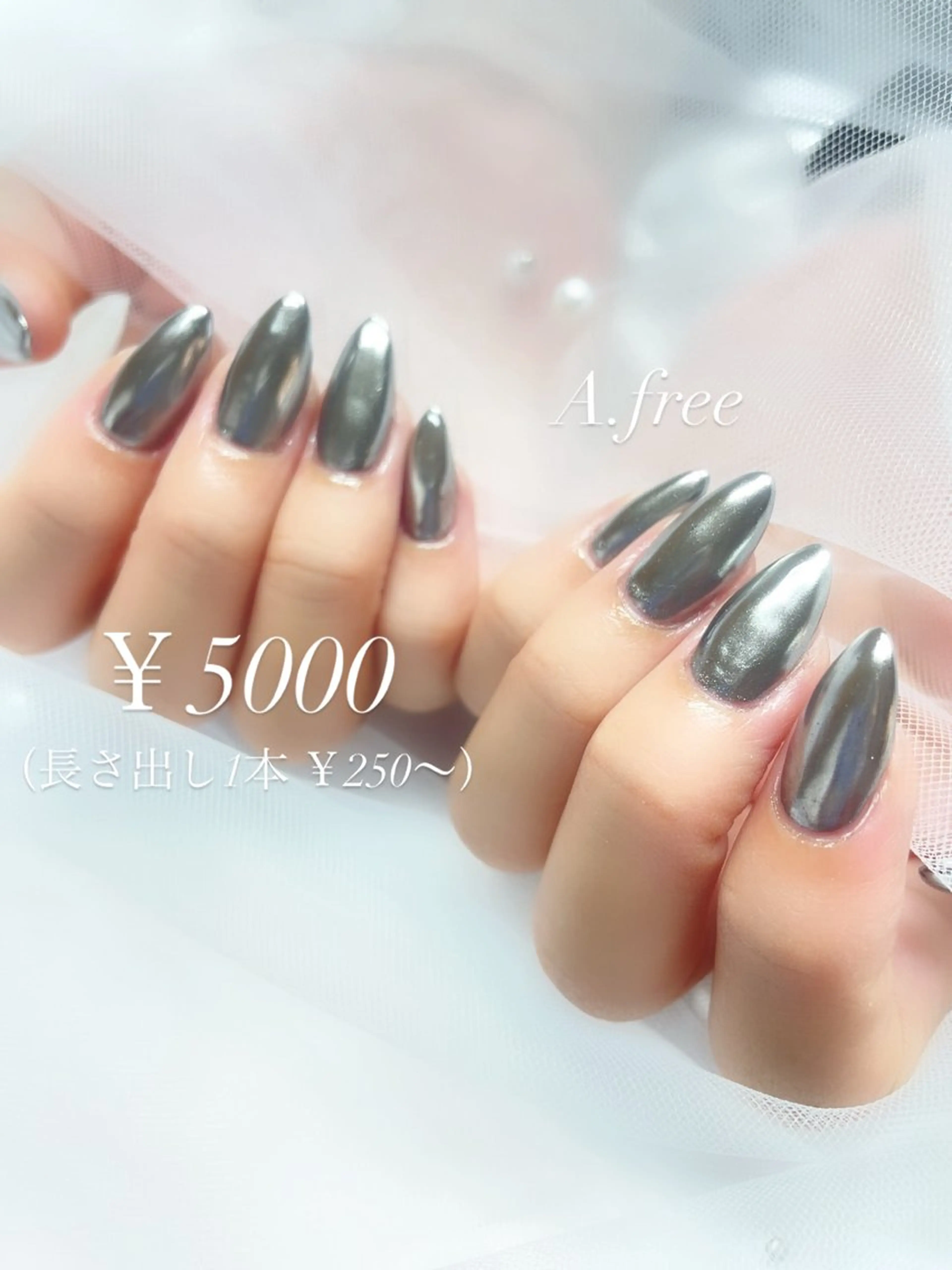 ネイル ジェルネイル ハンドネイル A.free✧*｡ アレルギー対応✧*｡のネイルデザイン