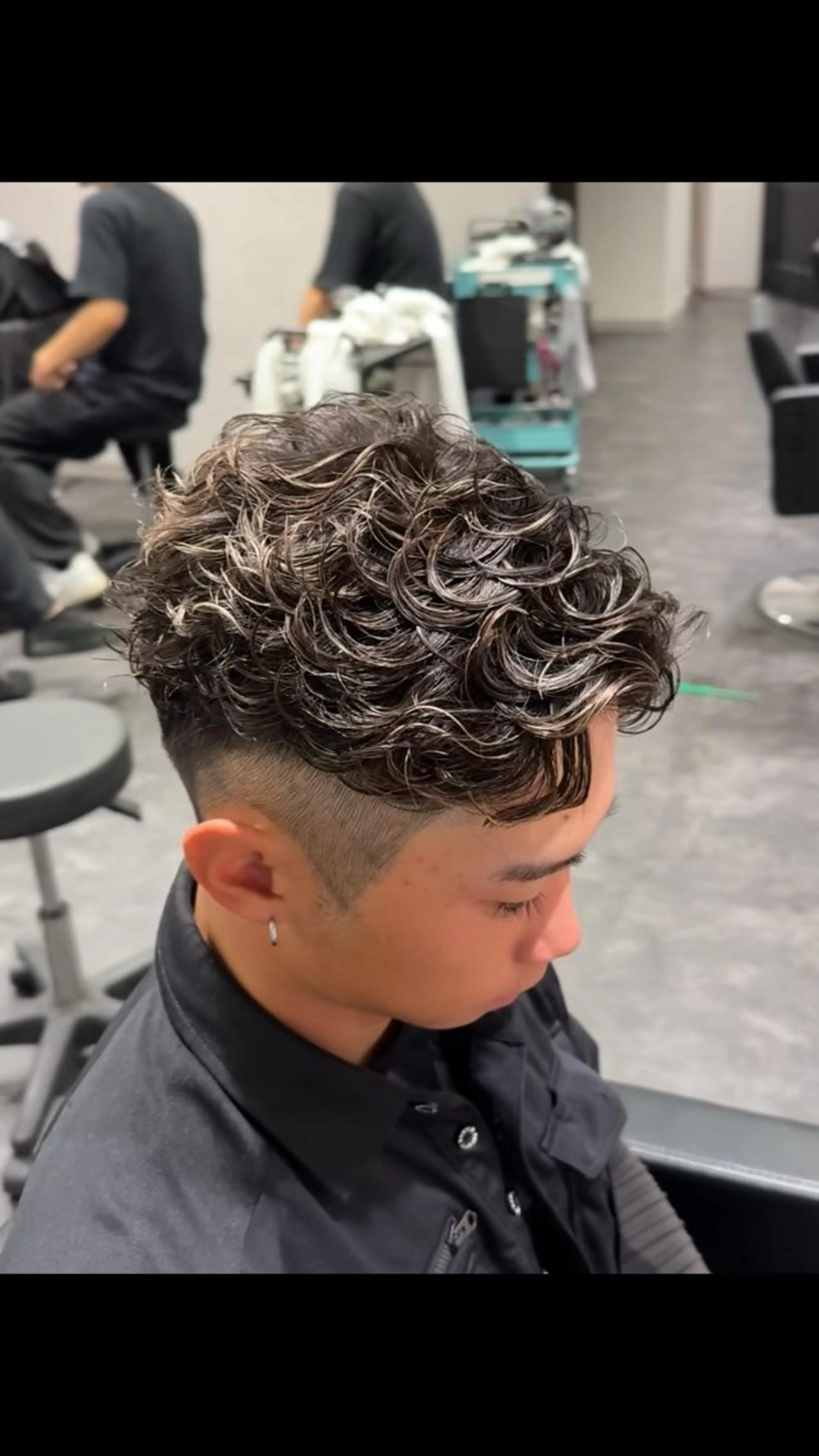ショート パーマ メンズ カット パーマ Arca所属・メンズパーマ特化 美容師kouyaのヘアスタイル