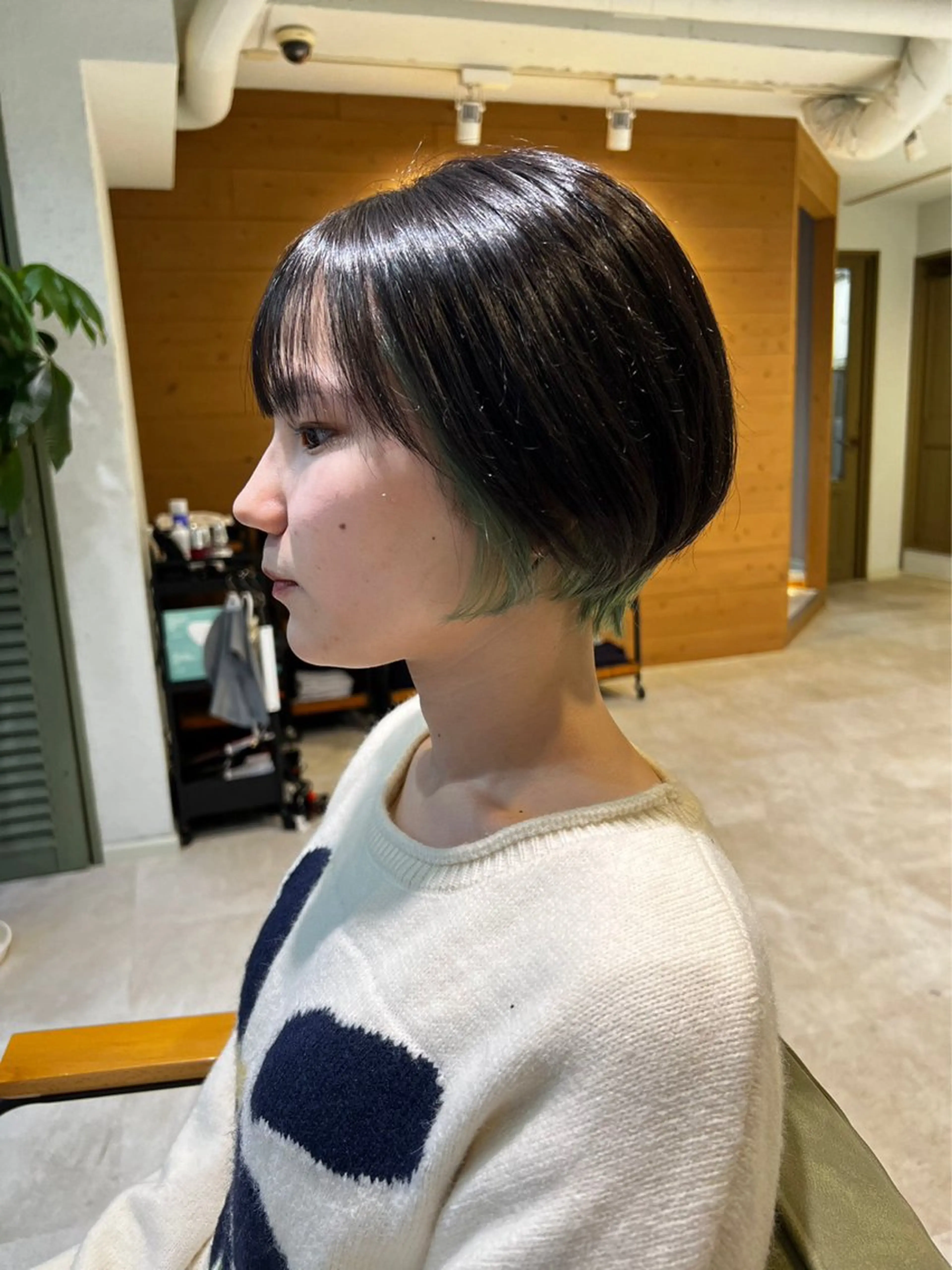 ショート ショートボブ ボブ 似合わせカット ショートヘア トリートメント CHORD 四条河原町駅店　髪質改善&韓国風&ハイトーンカラー所属・けいと髪質改善 全年齢リピート多数のヘアスタイル