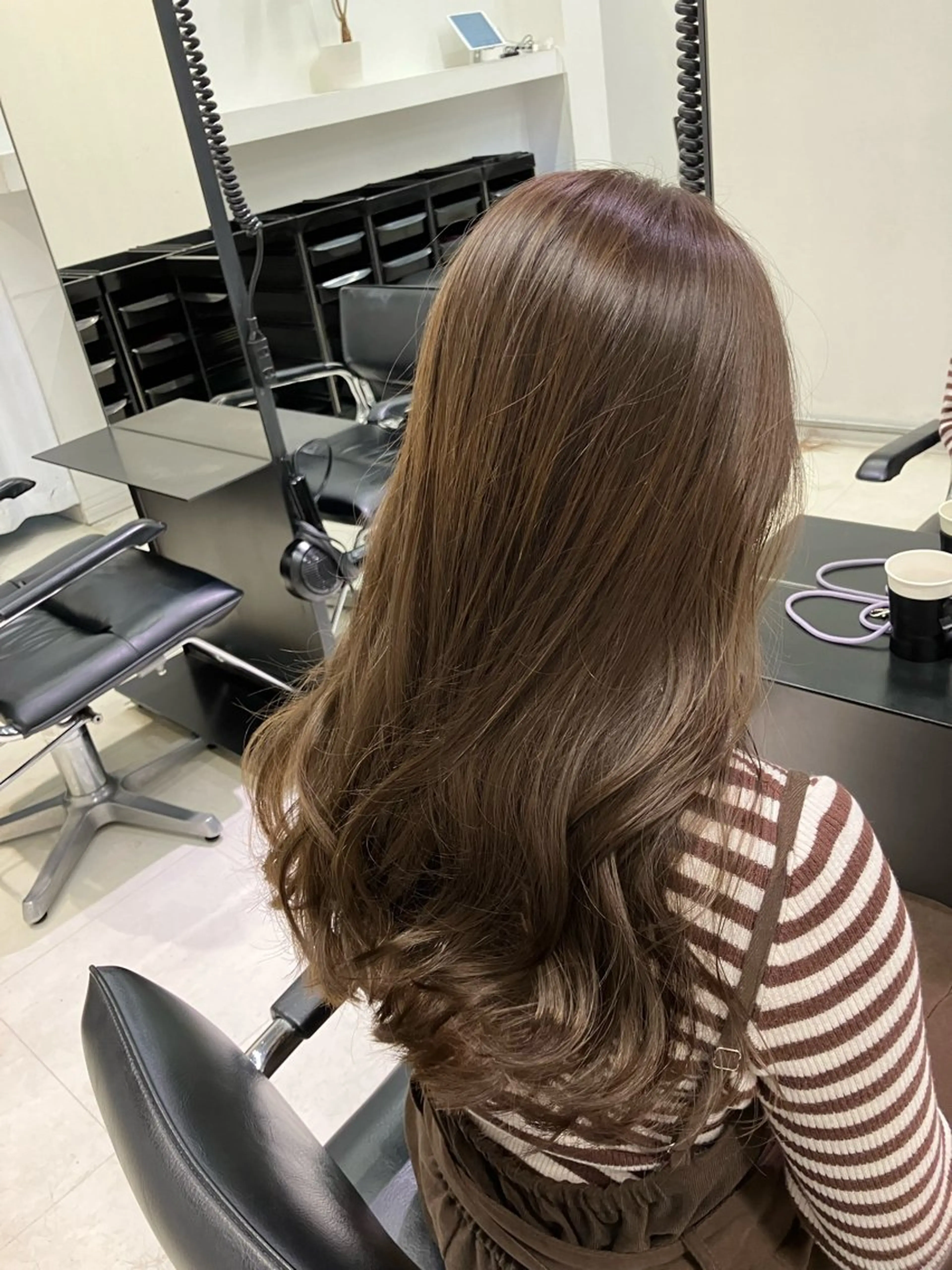 ロング カラー カット ヘアカラー トリートメント GO TODAY SHAIRE SALON原宿vita店舗所属・🩷完全マンツーマン 💖ASAHIのヘアスタイル