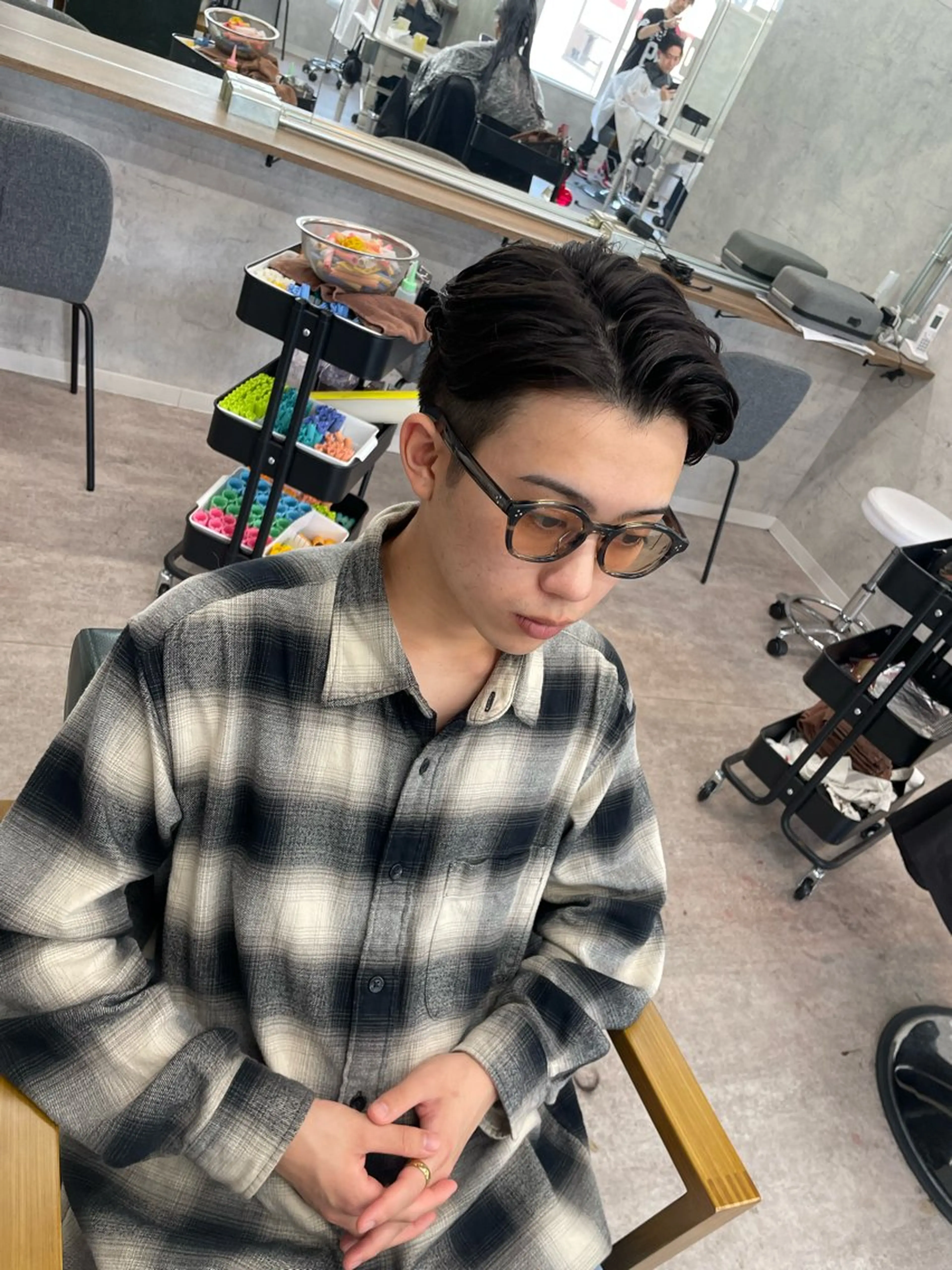 ショート パーマ メンズ limit🦄副店長 髪質改善KOUHEIのヘアスタイル