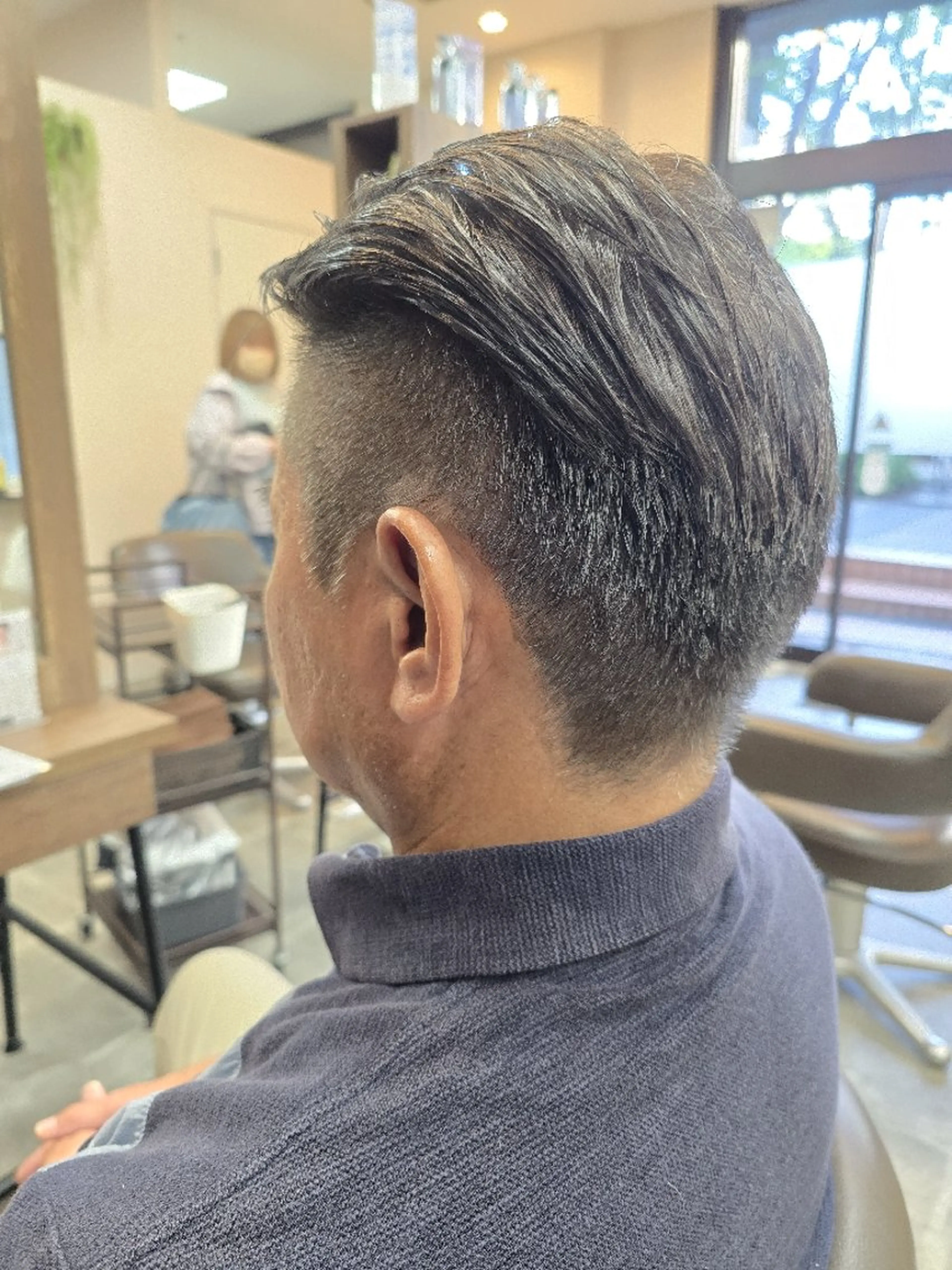 ショート メンズ カラー カット ヘアカラー ヘッドスパ ヘアセット 石川 ジェウンのヘアスタイル