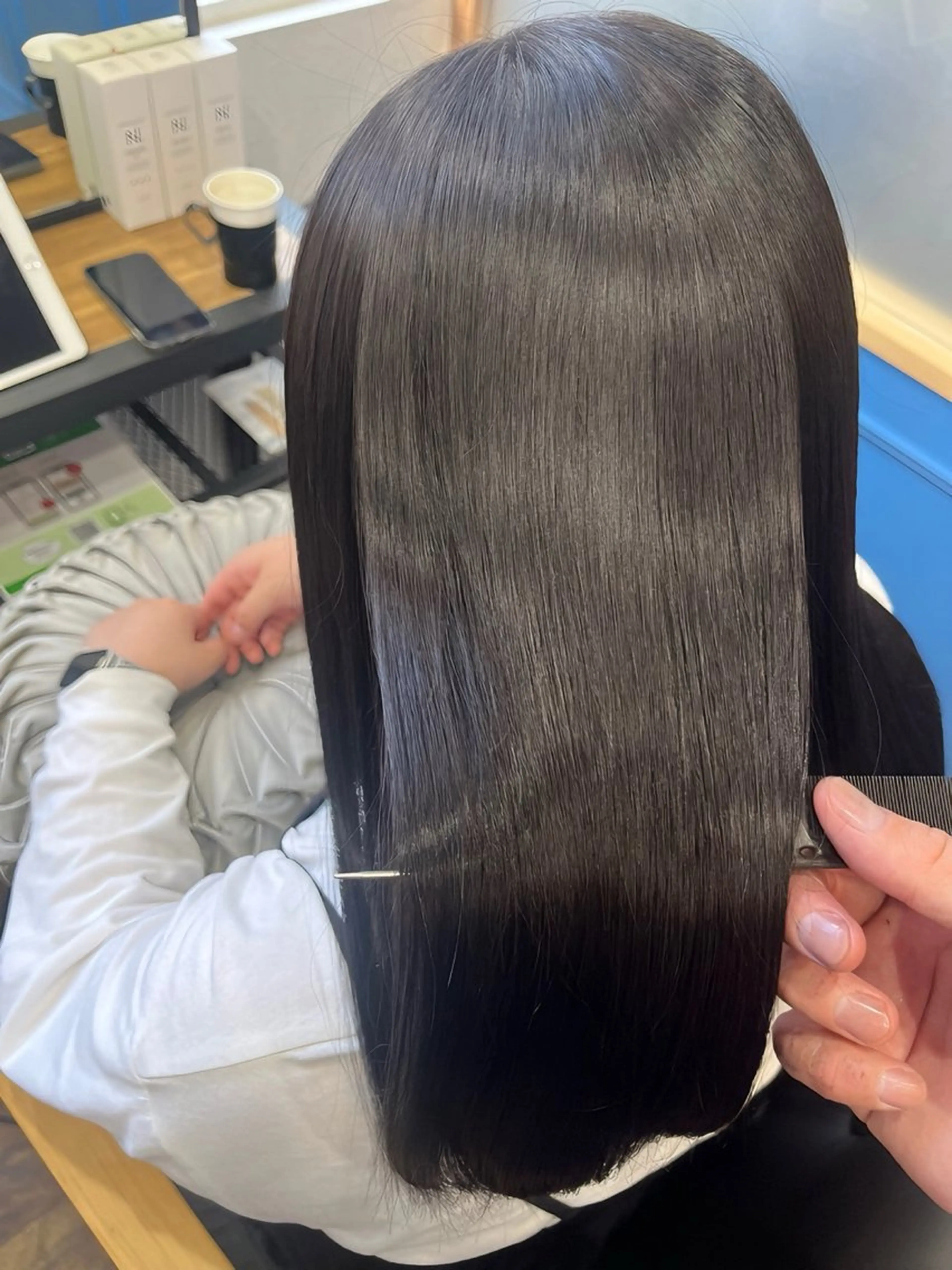 ミディアム カット ヘアカラー トリートメント Aurora所属・✨美髪/髪質改善✨ ⭐️蔵前　浅草⭐️のヘアスタイル