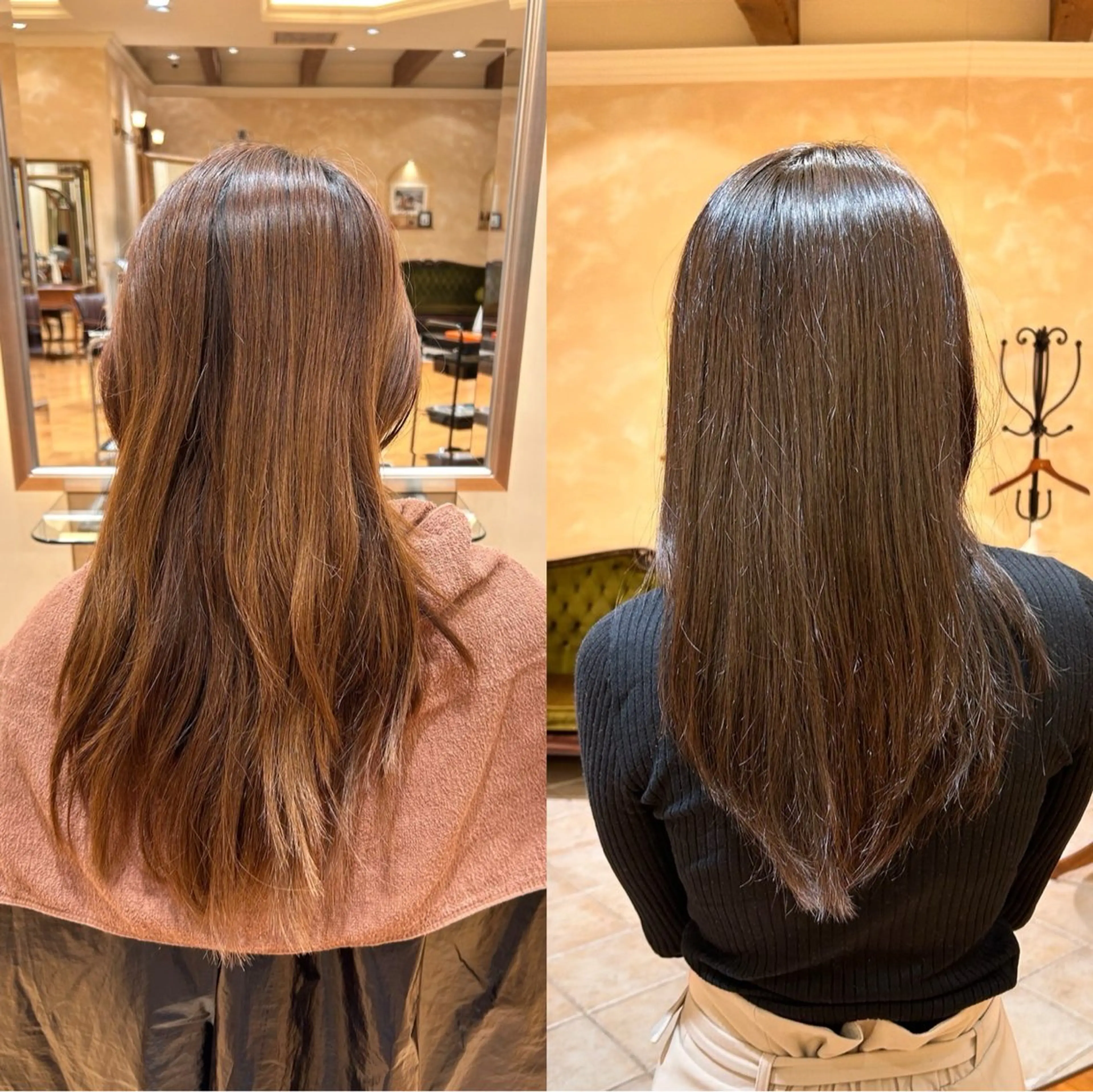 カラー ブラウンカラー BEAUTRIUM 265所属・北島 菜々美のヘアスタイル