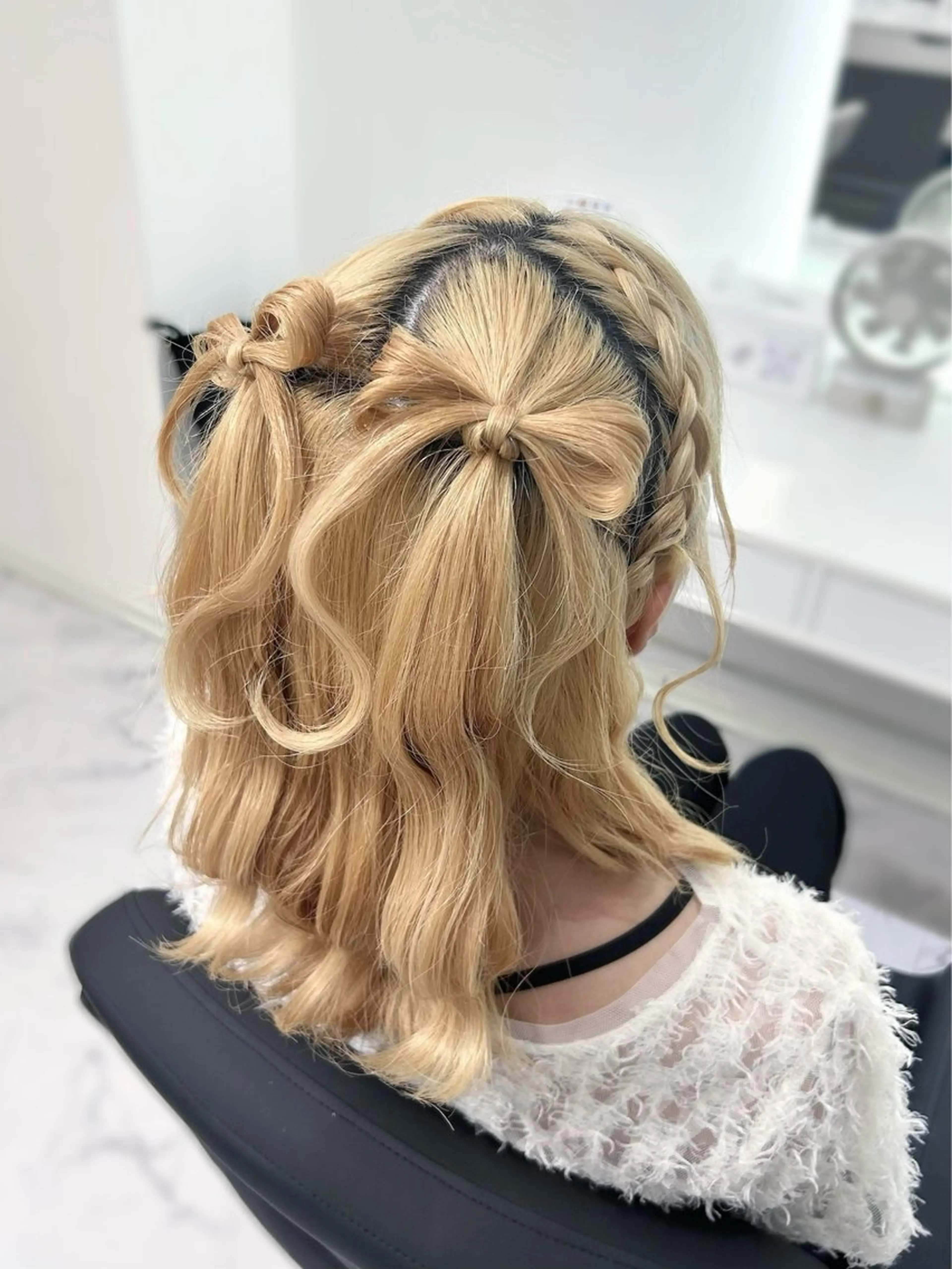 セミロング ヘアアレンジ ヘアセット ヘアセット専門店hair make salon R所属・ヘアセット専門店 Rのヘアスタイル