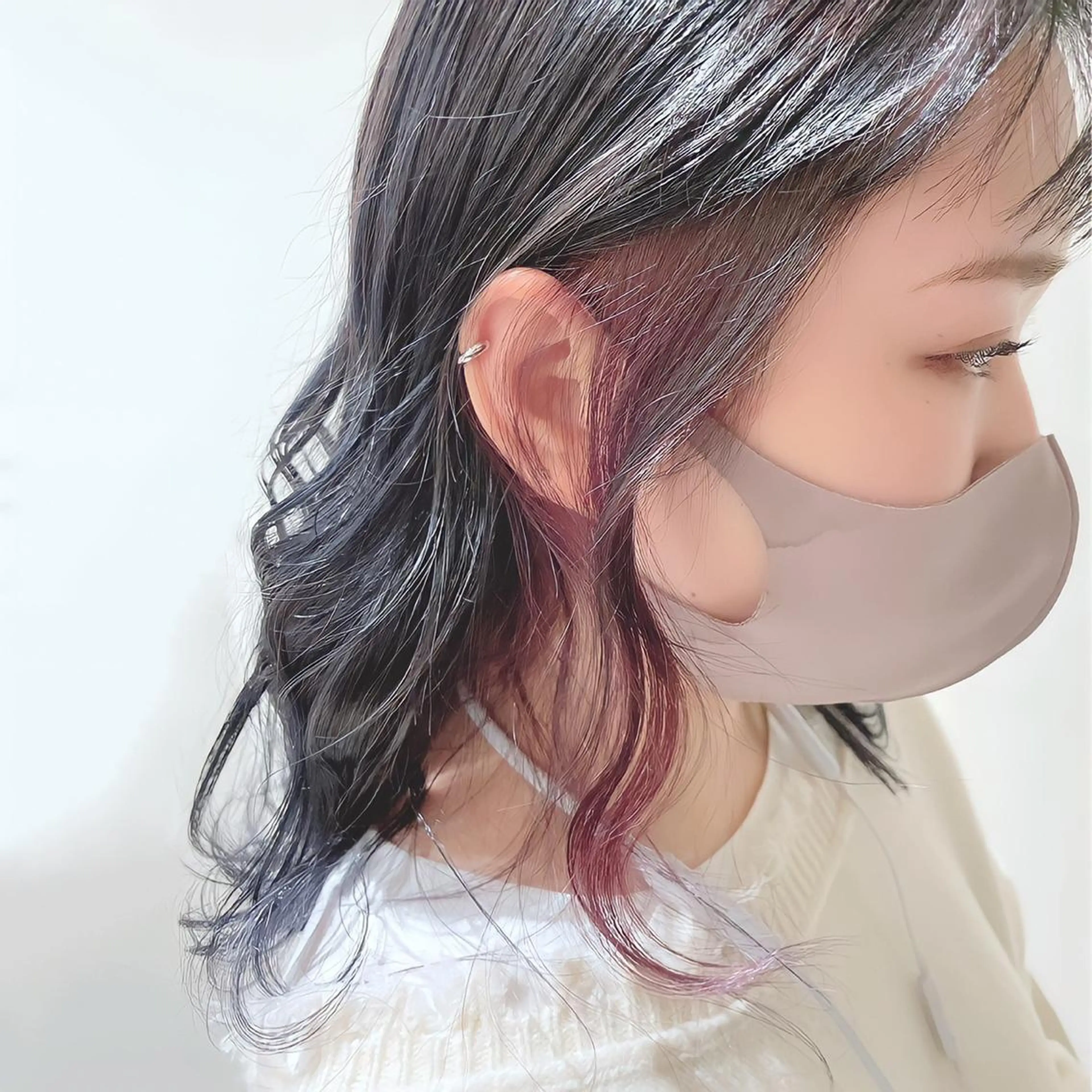 ミディアム カラー ブリーチ Hair make frei所属・メンズ専門美容師 堀井隼のヘアスタイル