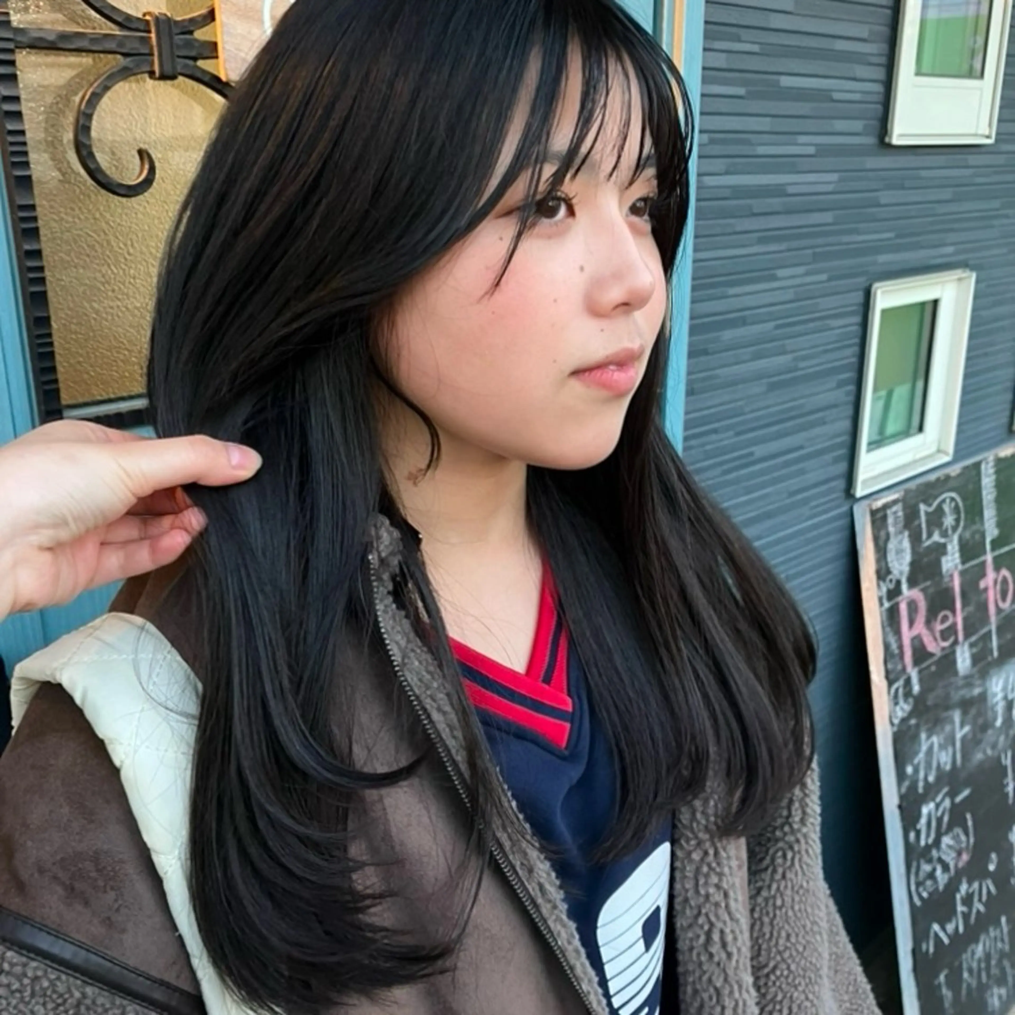 ロング レイヤーカット ナチュラルヘア 🌱/久留米/あまのヘアスタイル