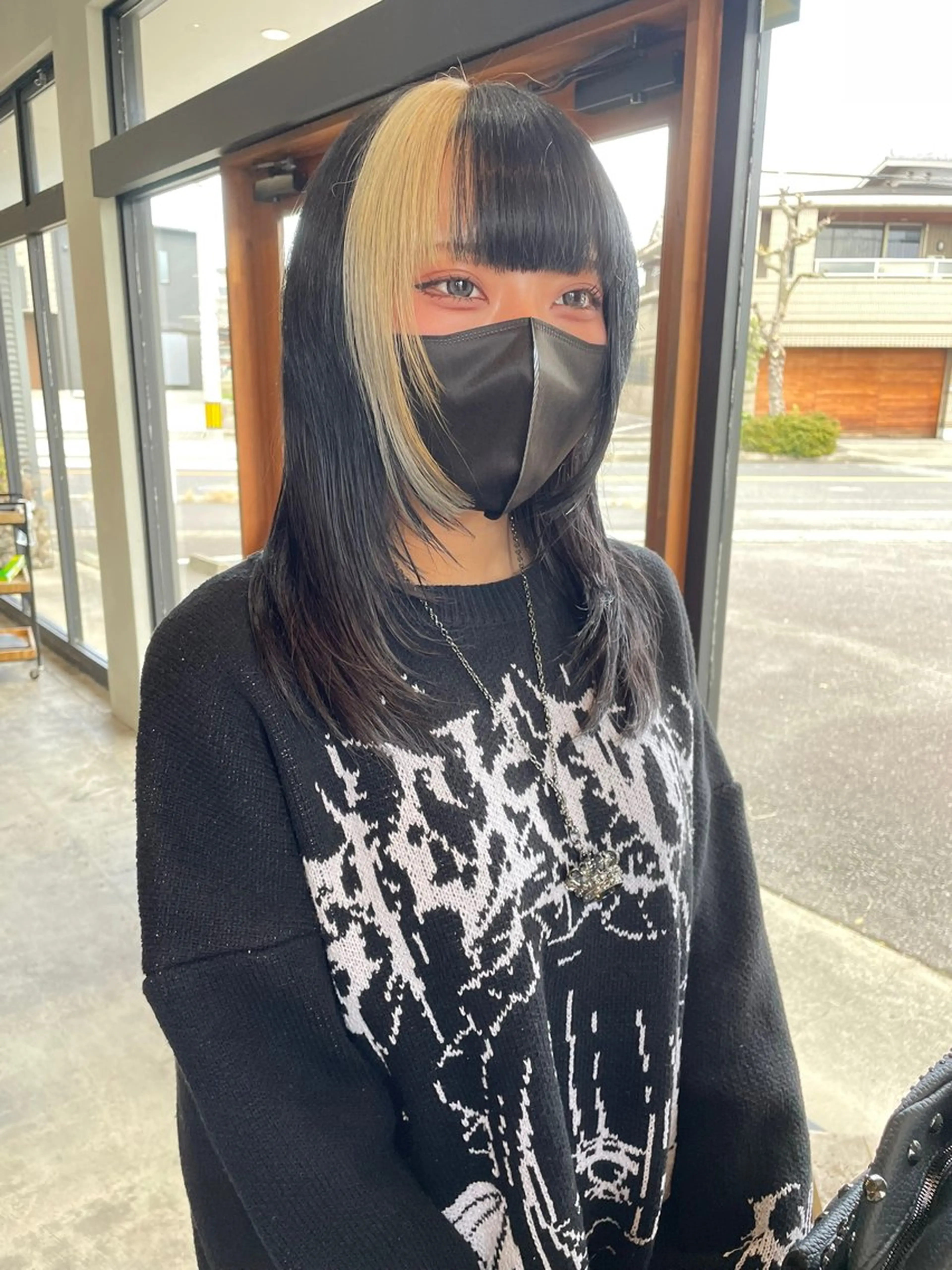 カット+前髪縮毛矯正の写真