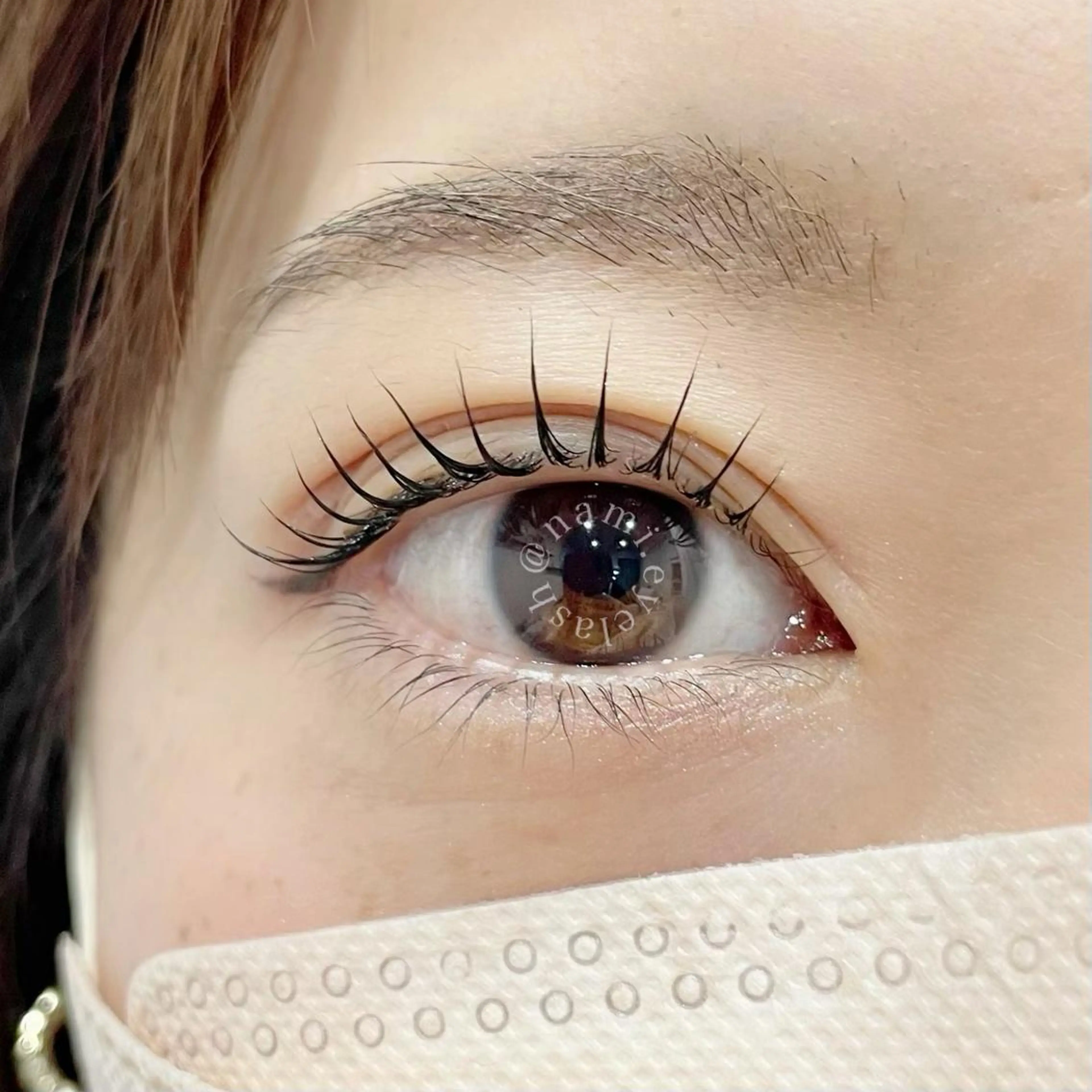 マツエク・マツパ meetsHAND所属・束感まつげ/ Namiのマツエク・マツパデザイン