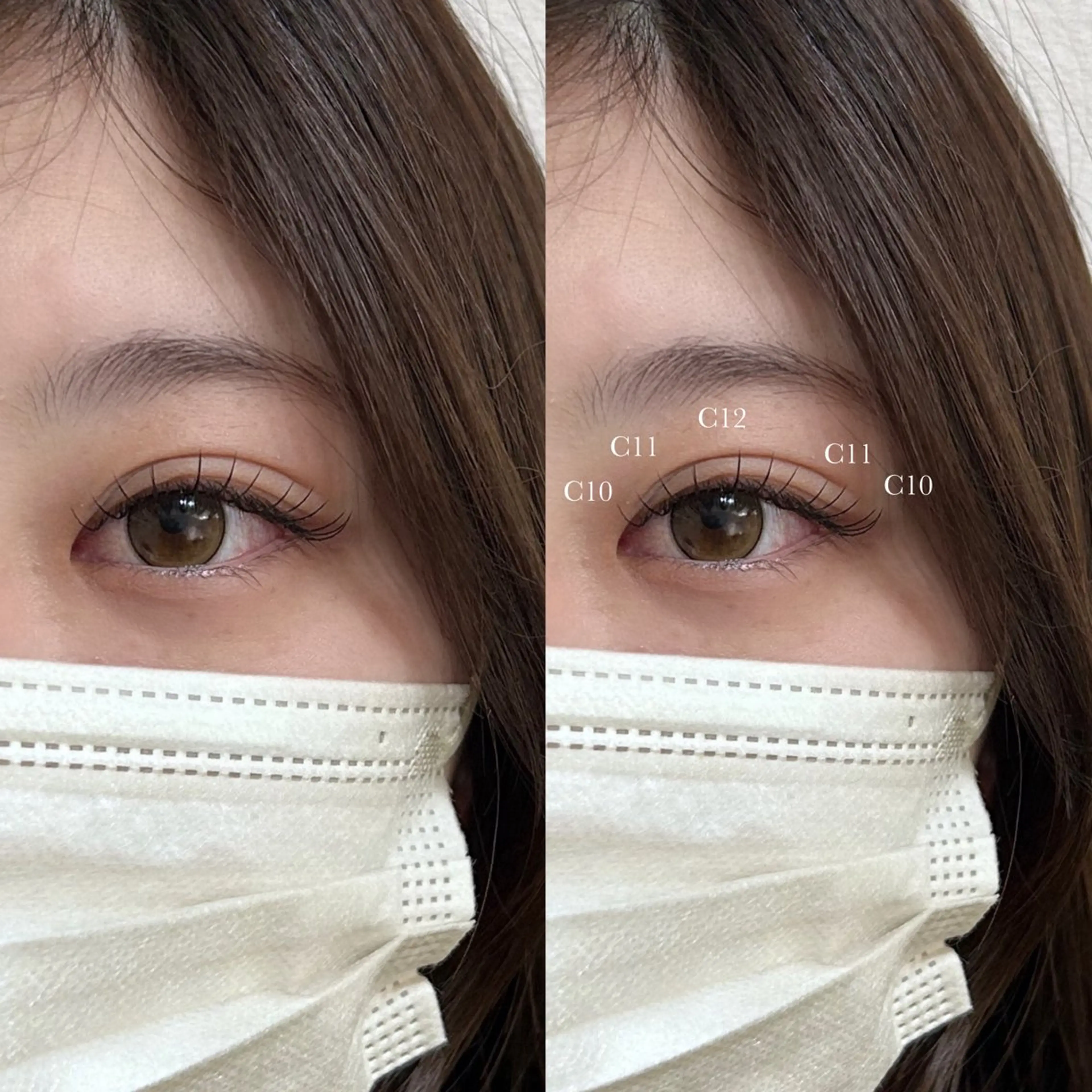 マツエク・マツパ キュート KOCHAB  EYELASH所属・KOCHAB EYELASH田村のマツエク・マツパデザイン