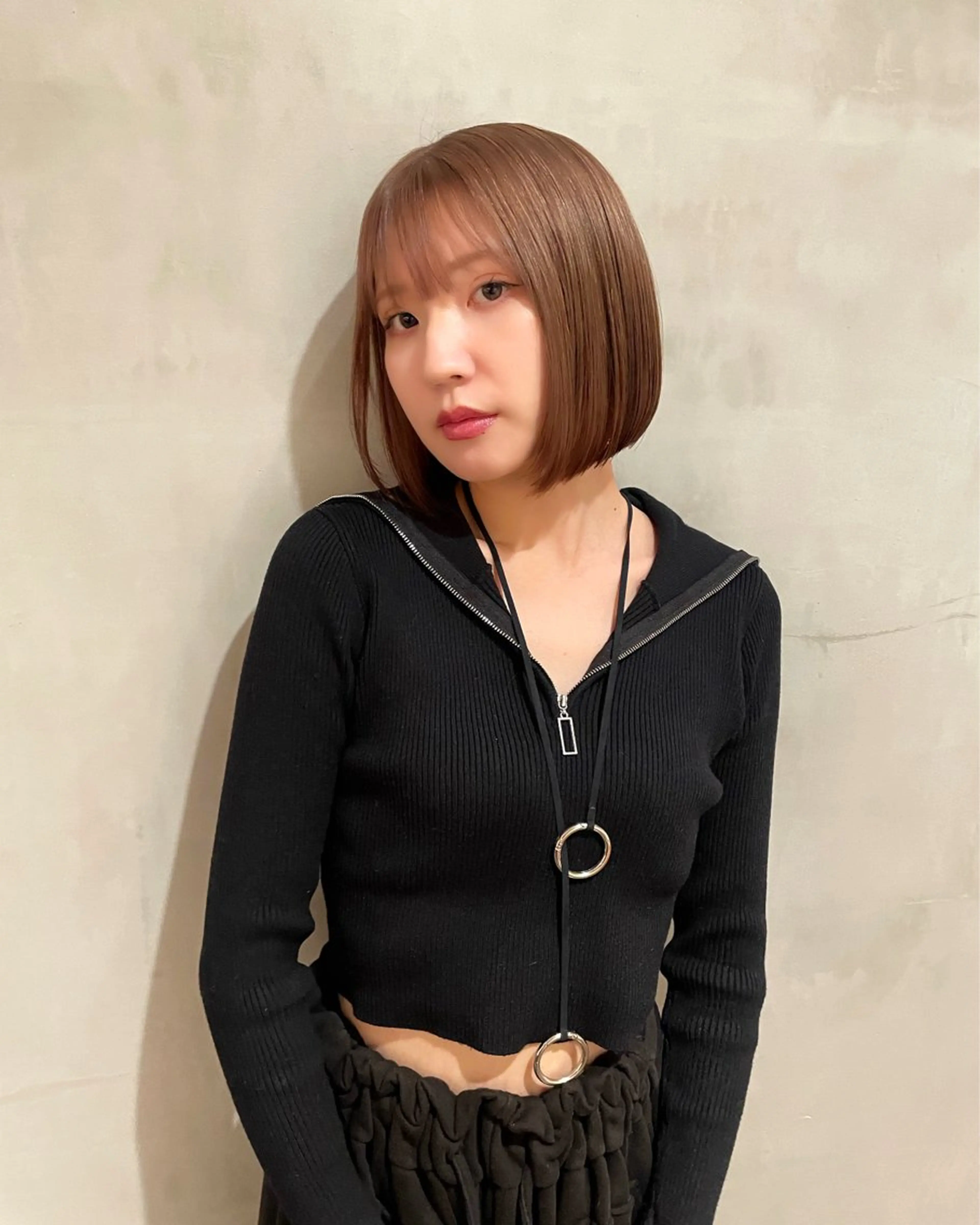 ショート カラー カット ヘアカラー トリートメント 優 作のヘアスタイル