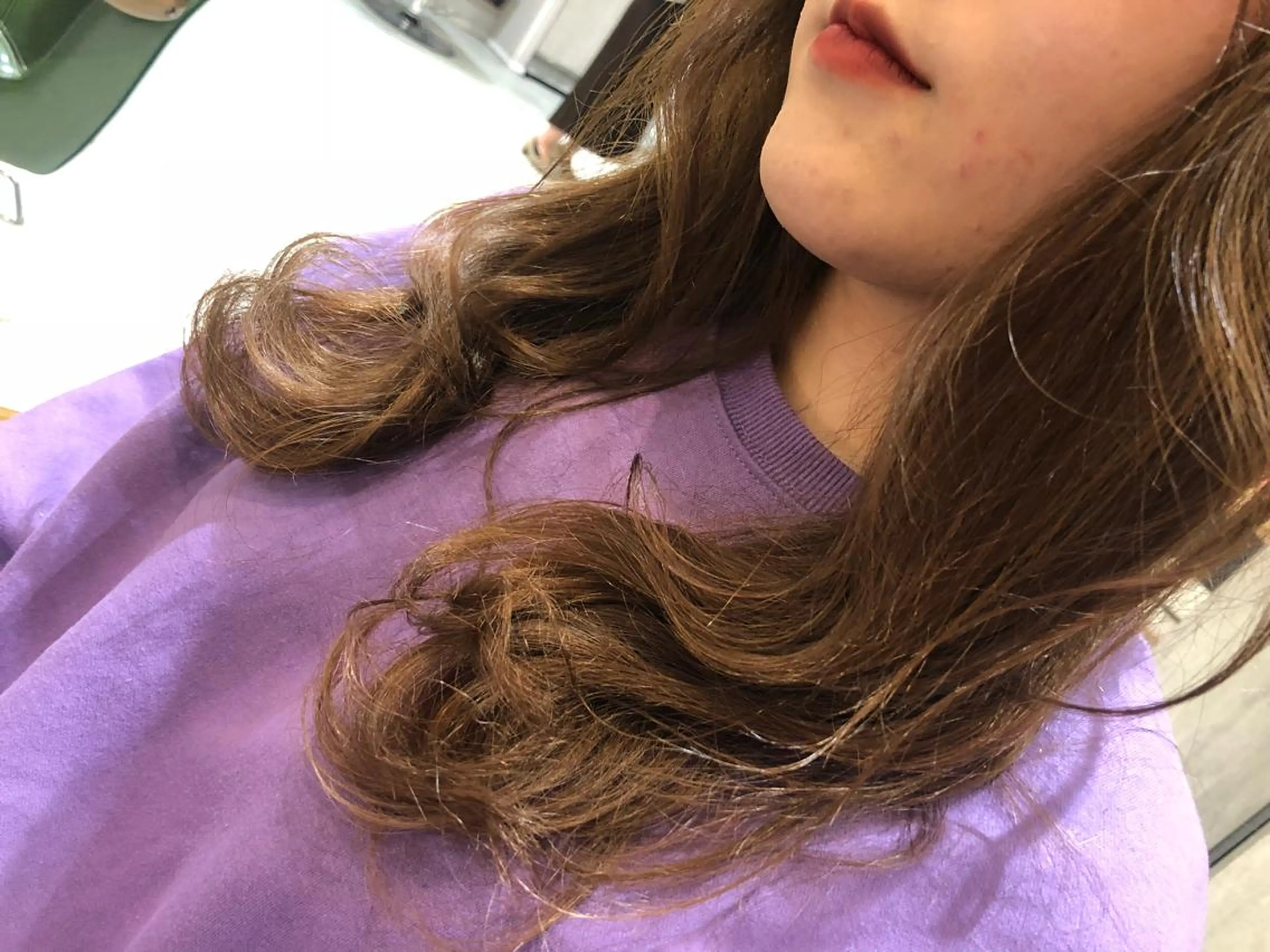 ロング カラー 畠山 華奈のヘアスタイル