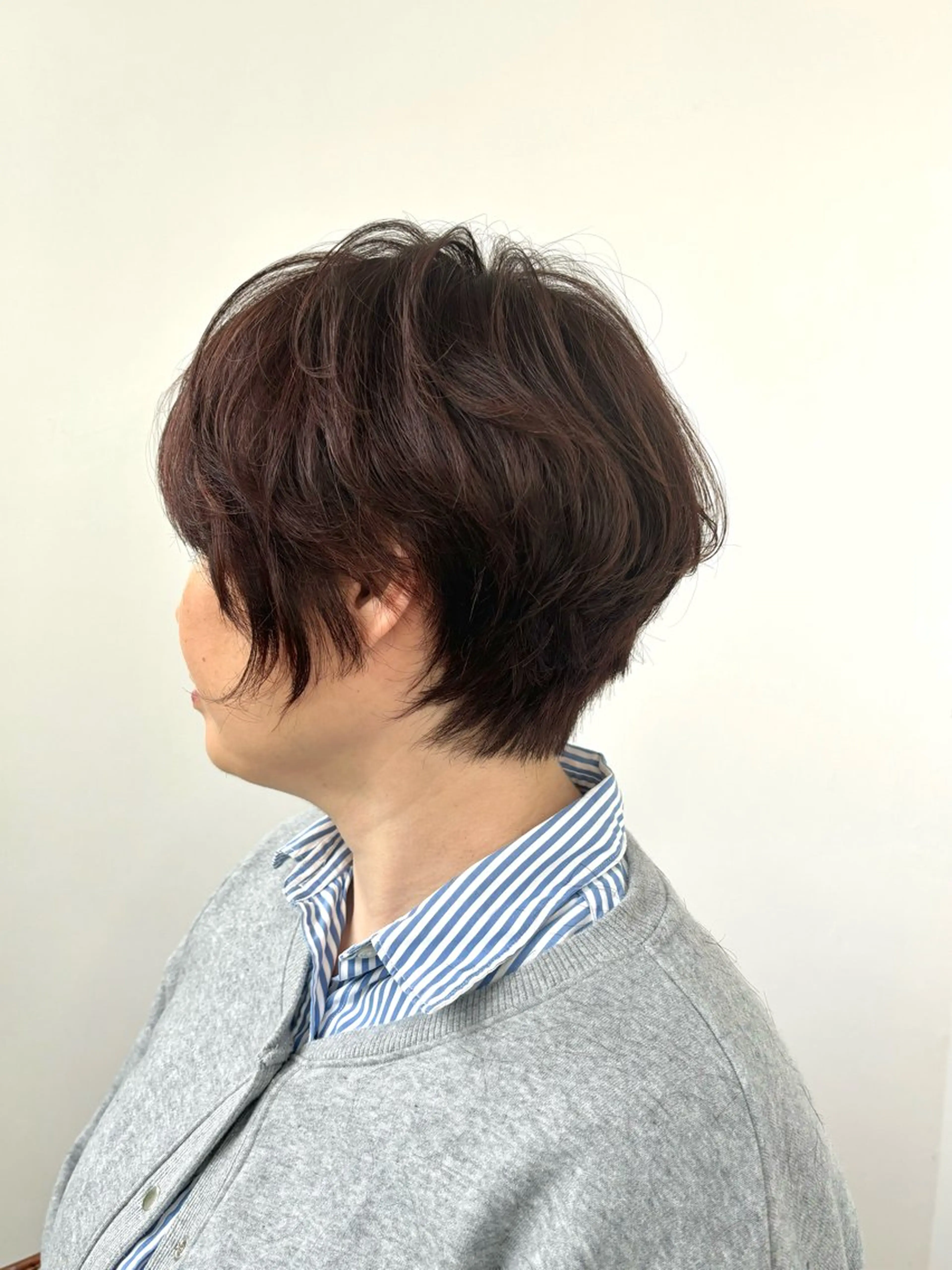 ショート ショートボブ ボブ ショートヘア 市野 ひかるのヘアスタイル