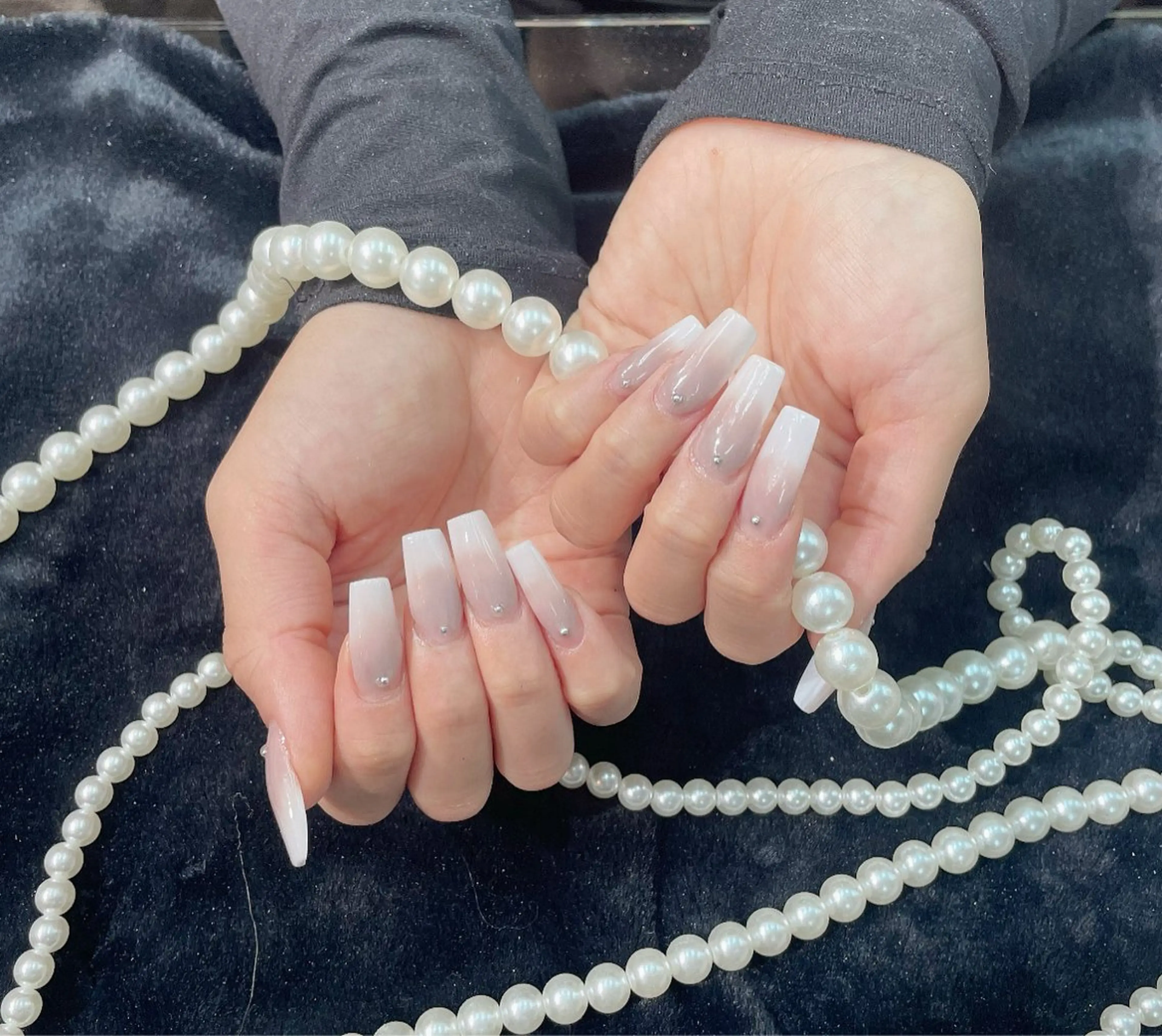 ネイル スクエアネイル ベスティオーラ/小竹 花香のネイルデザイン