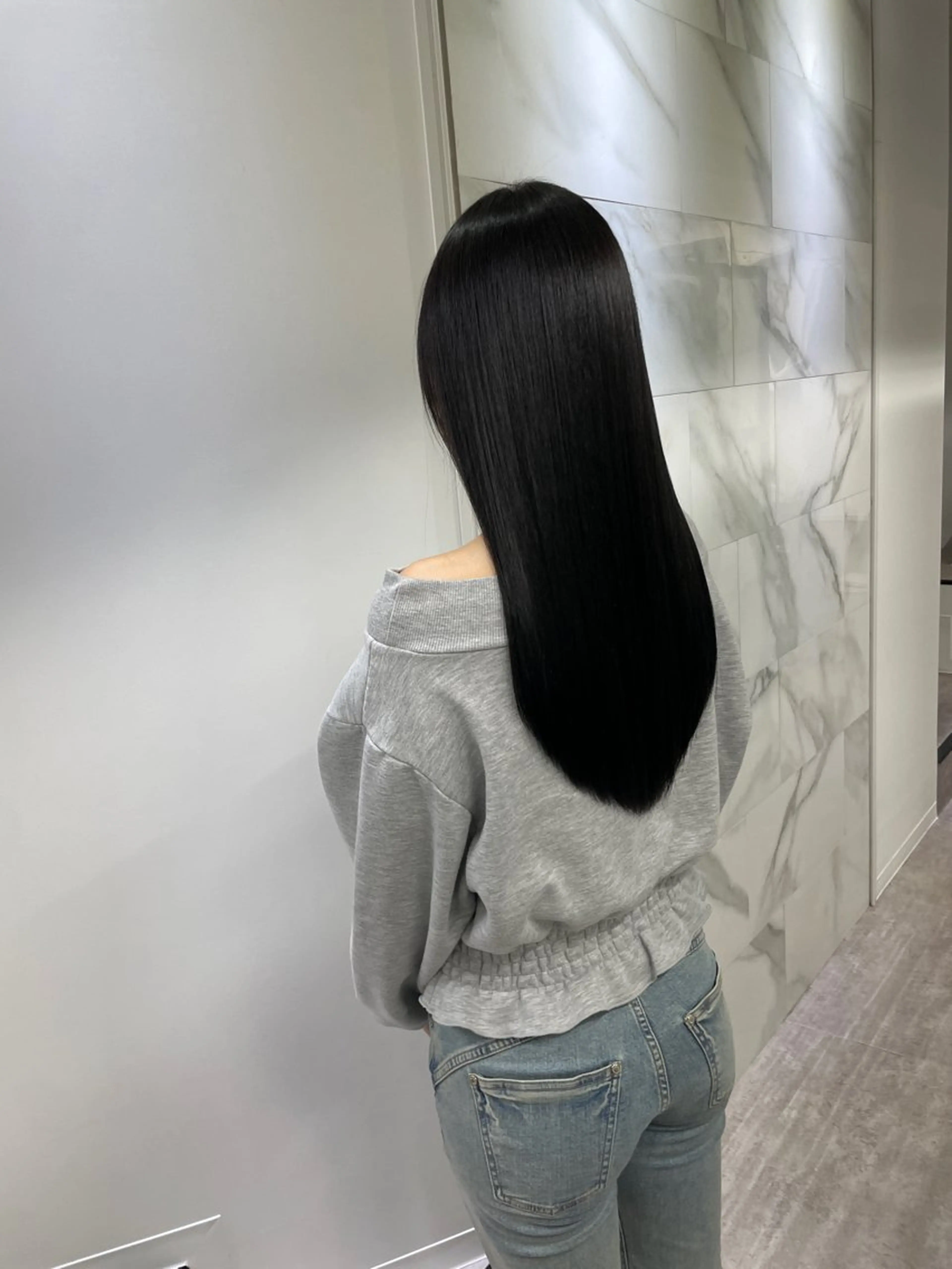 ロング カラー ヘアカラー トリートメント soigné 表参道【ソワネ】所属・🖱️透明感カラー ×髪質改善Rikyuのヘアスタイル