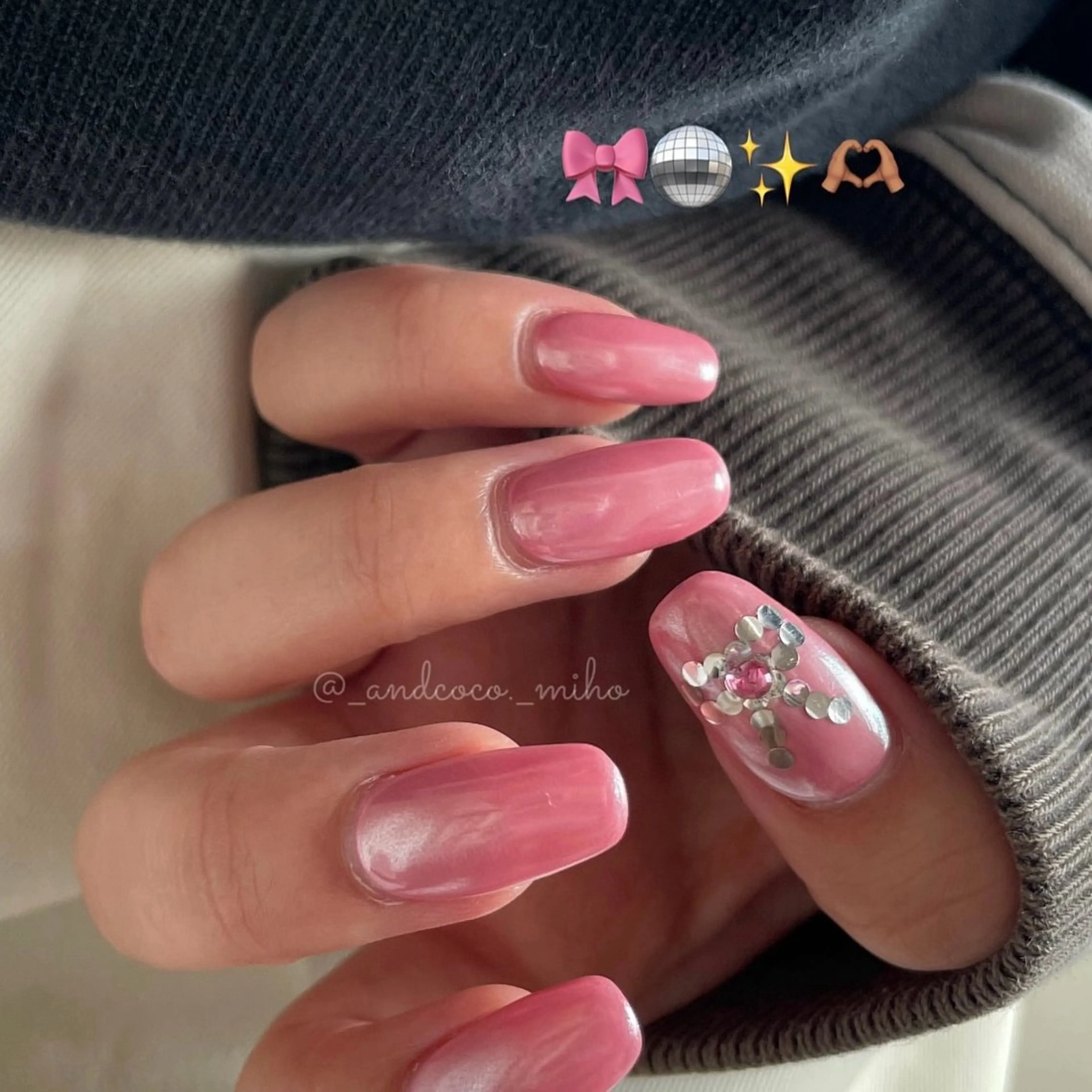 ネイル And  & coco. eyelash & nail所属・Nailist〻 mihoのネイルデザイン