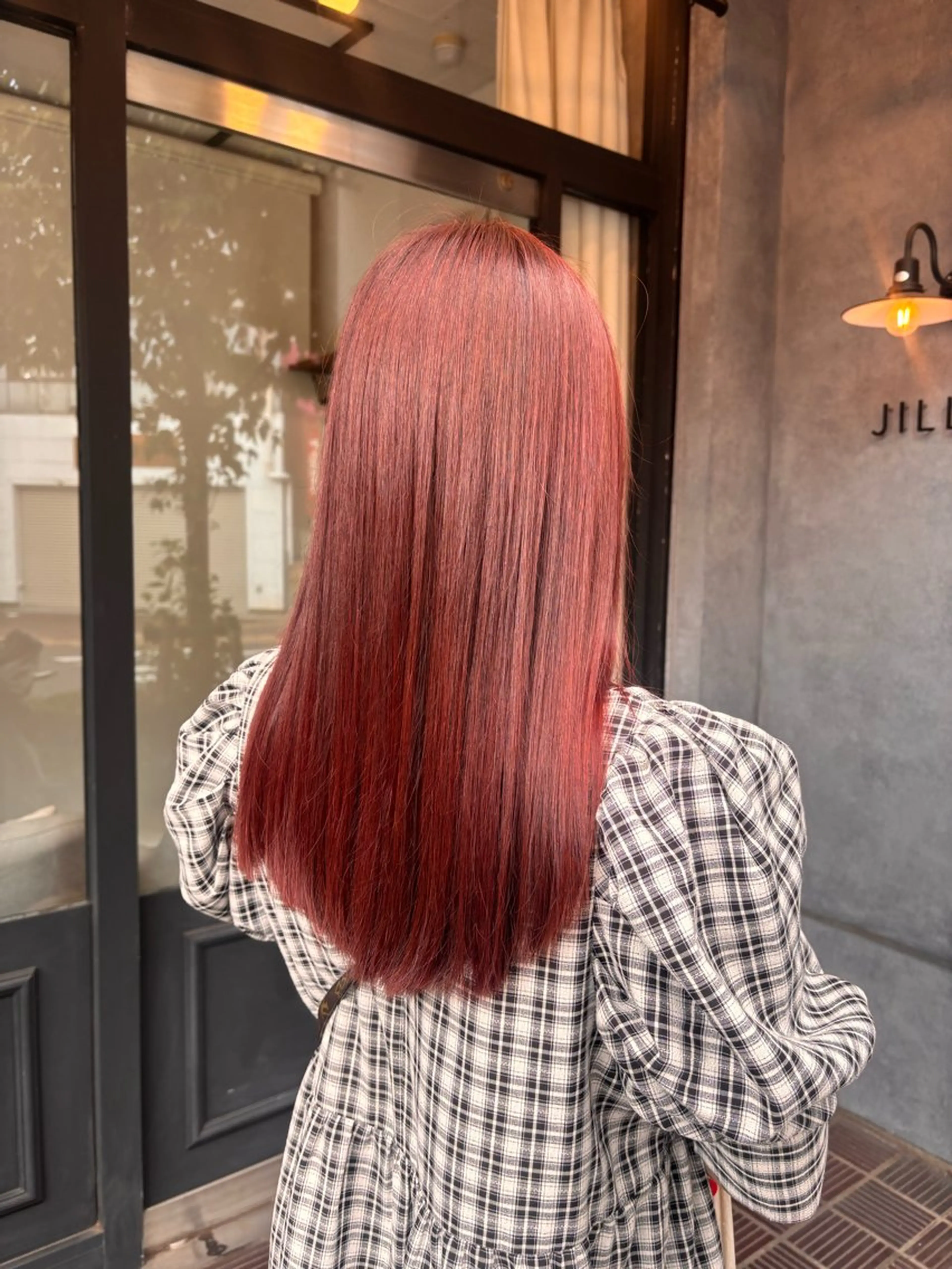 ロング カラー カット ヘアカラー トリートメント N°　jillva 腰山 菜々美のヘアスタイル