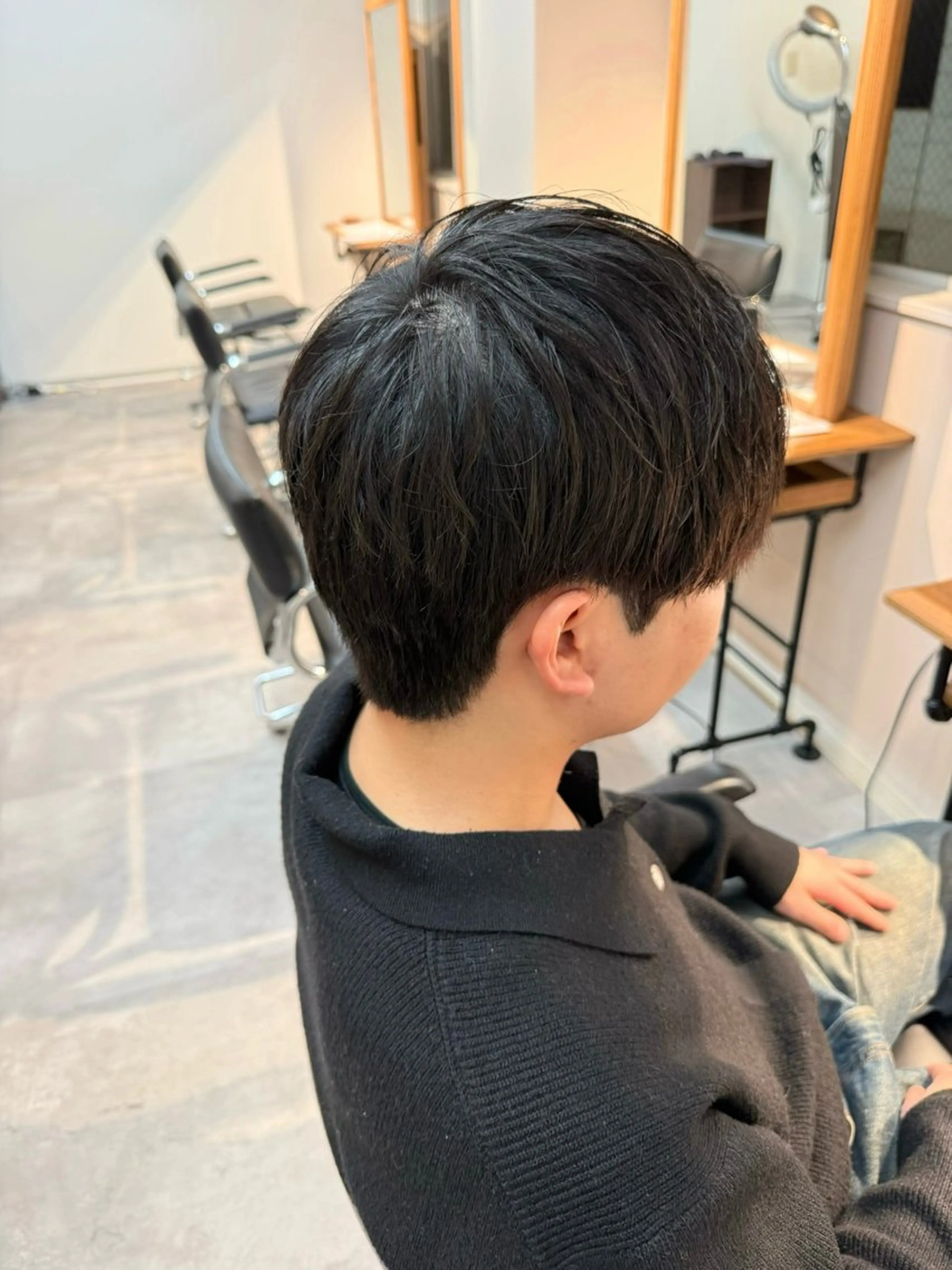 メンズ カット パーマ 美しいシルエットに◎ 韓国メンズ特化/下田のヘアスタイル