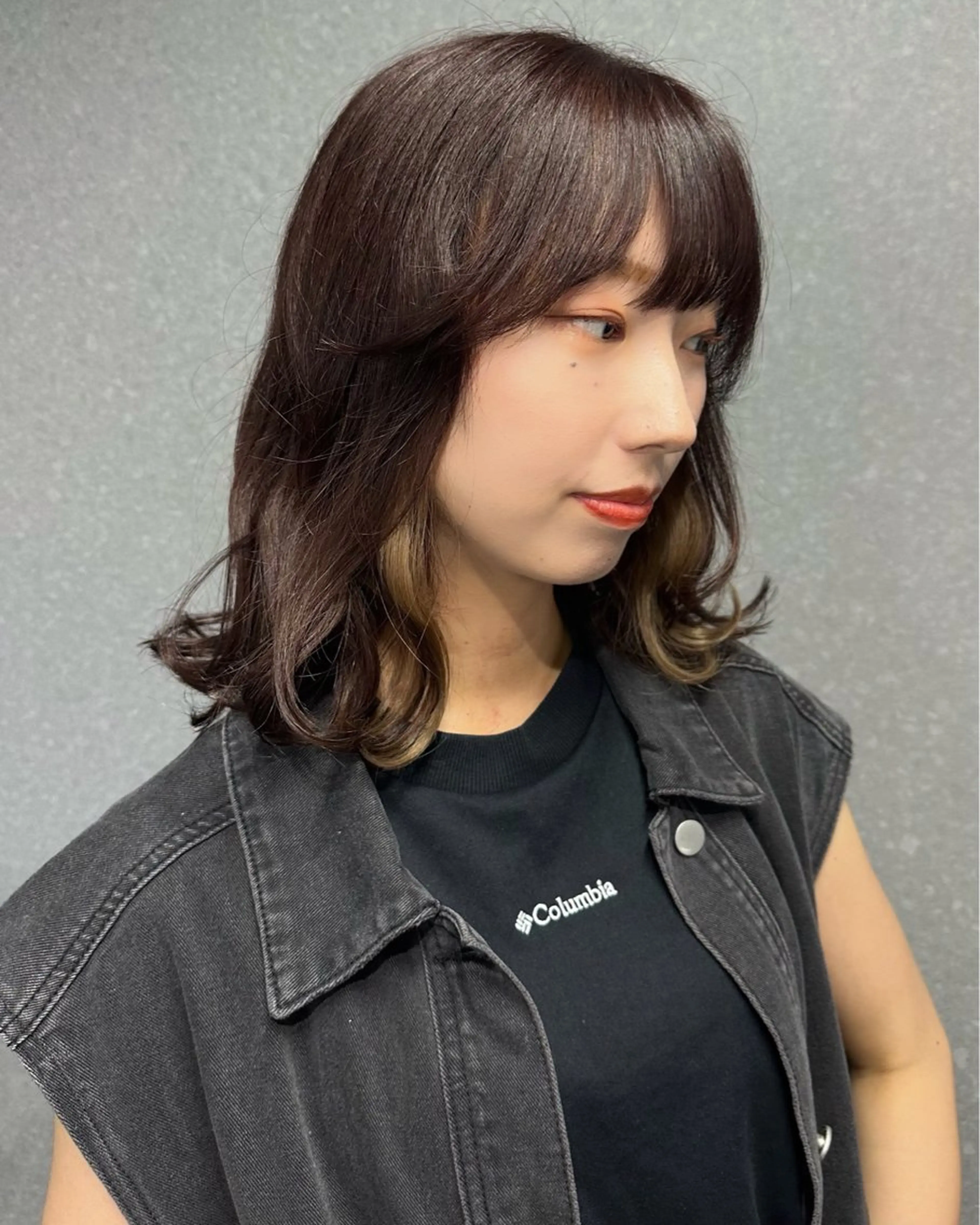 カラー ブラウンカラー ピンクカラー est-r.Fukuoka所属・マエダルイ🫧 韓国ヘア🫧博多のヘアスタイル