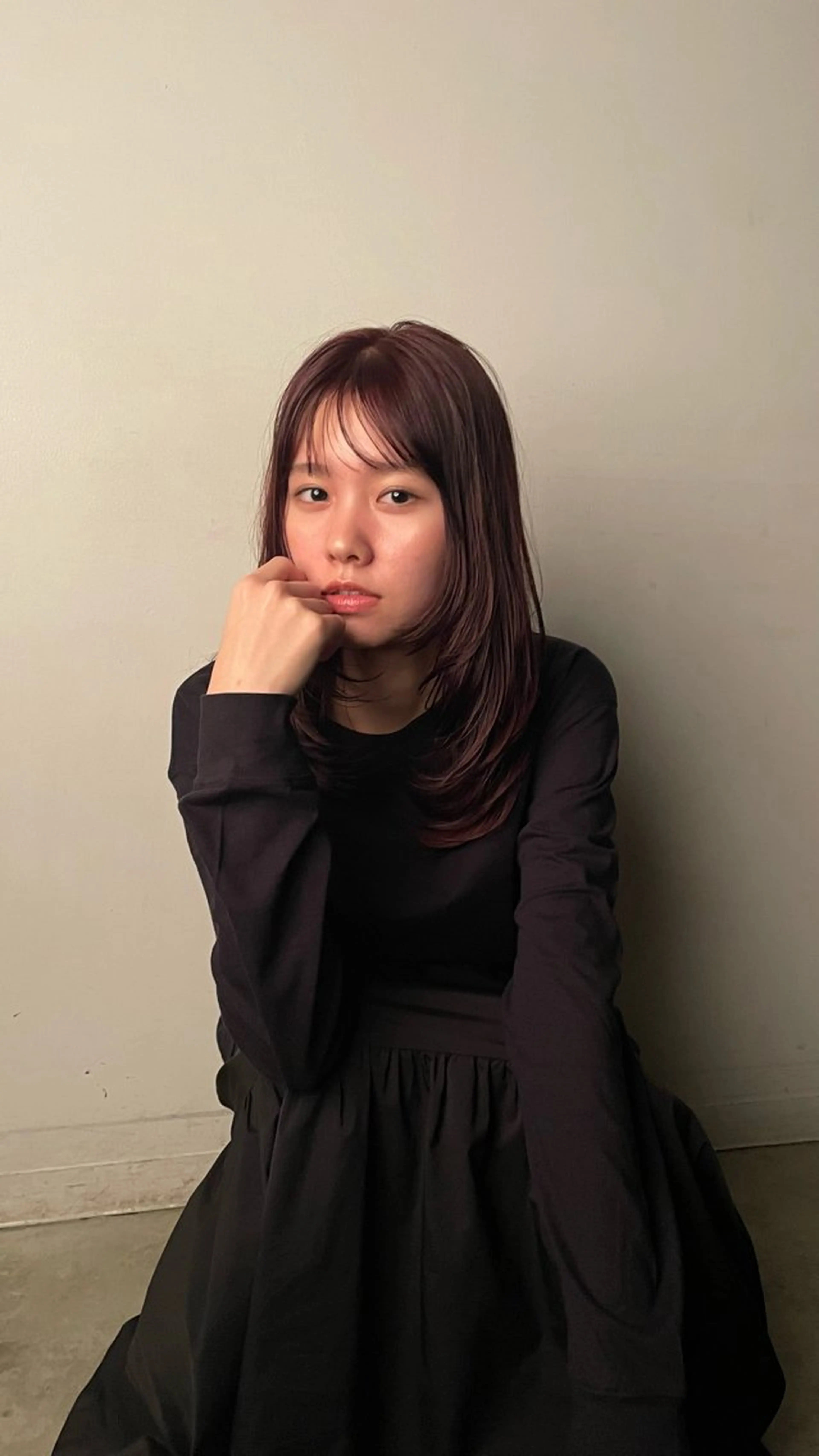 ミディアム レイヤーカット ヘアカラー 🦭髪質改善/メンズ /佐藤あいら🧳👔のヘアスタイル