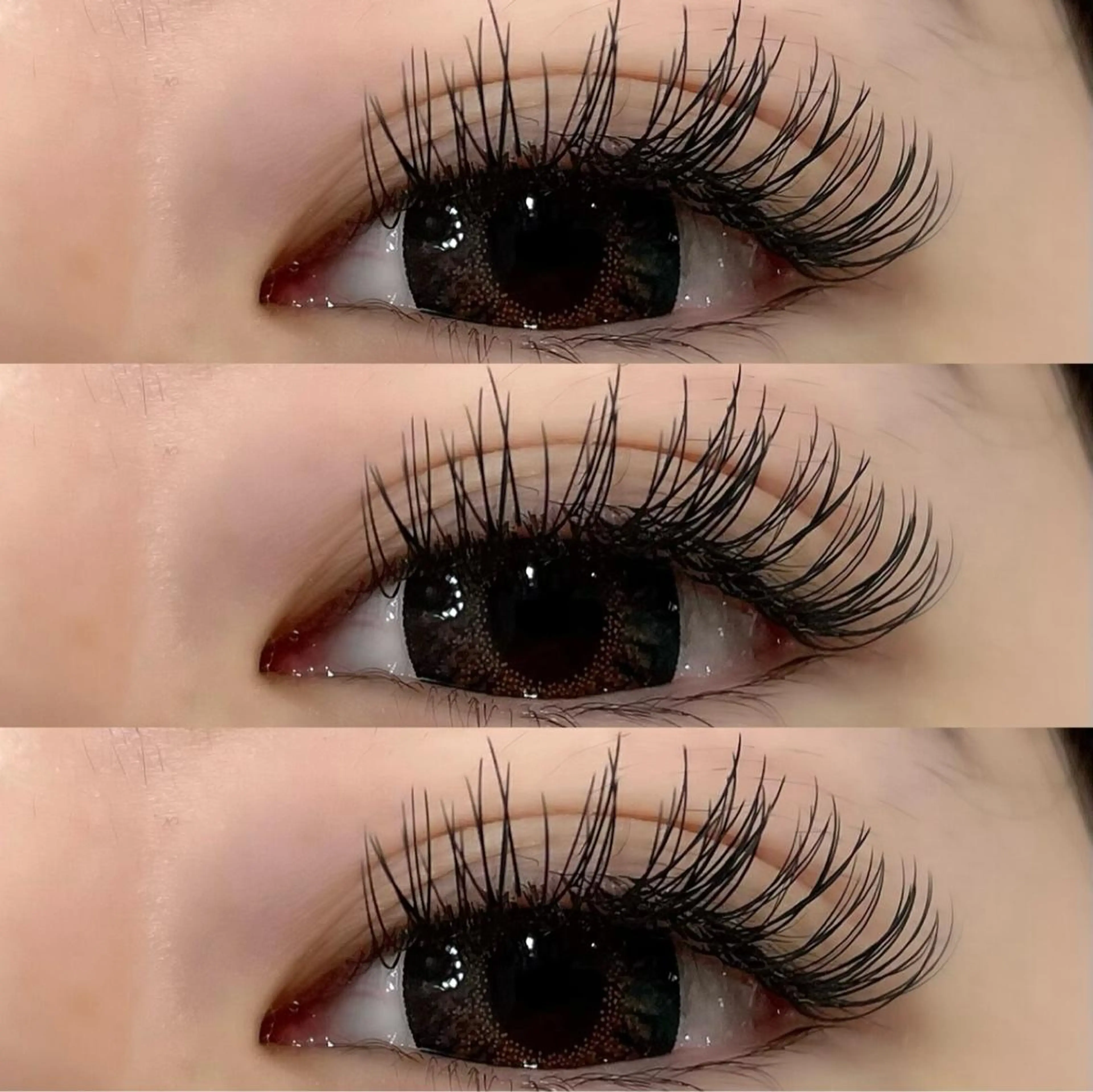 マツエク・マツパ フラットラッシュ ナチュラル マツエク Voyage serein 【ヴォヤージュスラン】所属・心斎橋　Voyage serein🌙のマツエク・マツパデザイン