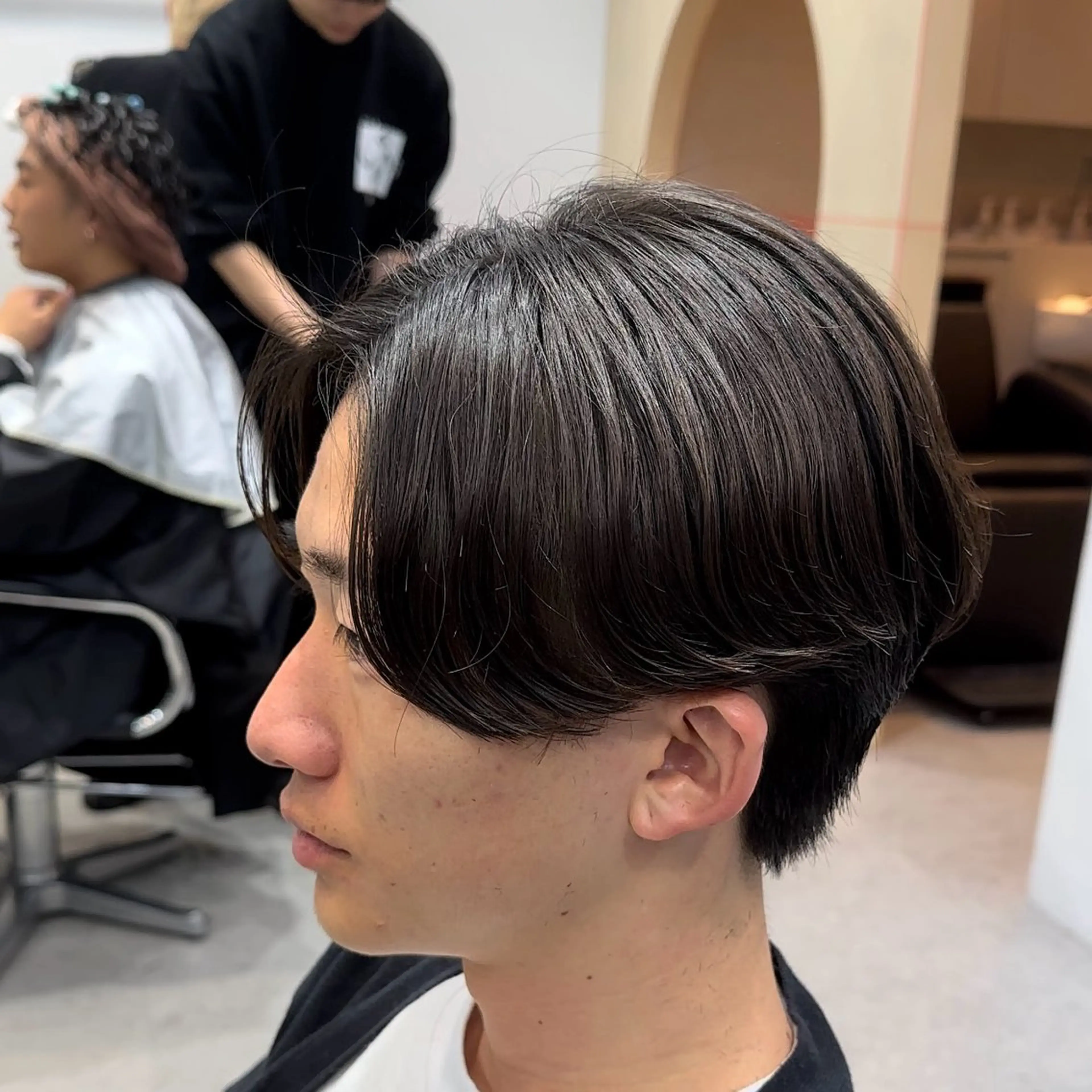 パーマ メンズ カット パーマ トリートメント 当日予約⭕️ fifth渋谷太田のヘアスタイル