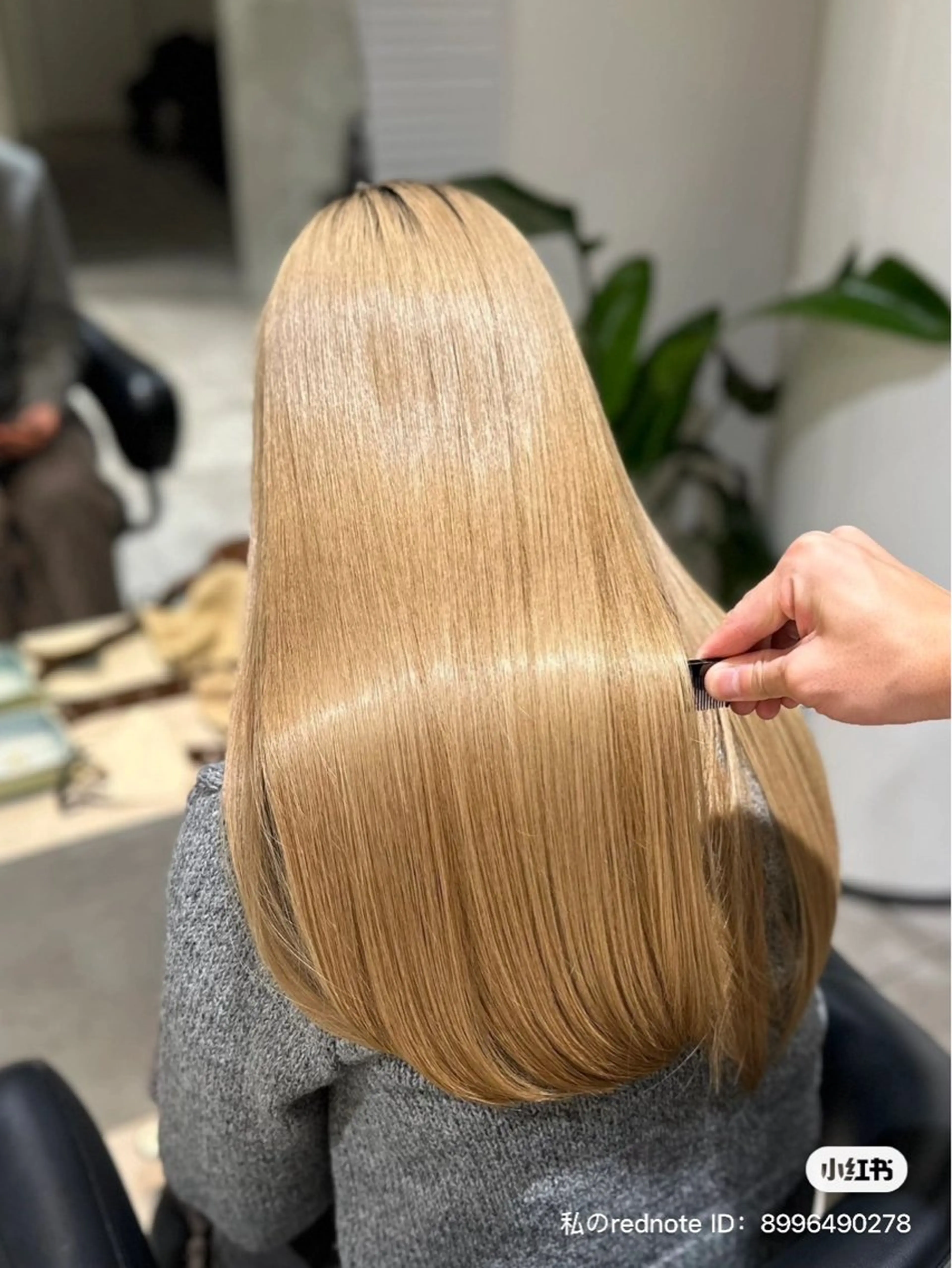 ロング 縮毛矯正 トリートメント 🟠髪質改善縮毛矯正 刑部一哉🟠のヘアスタイル