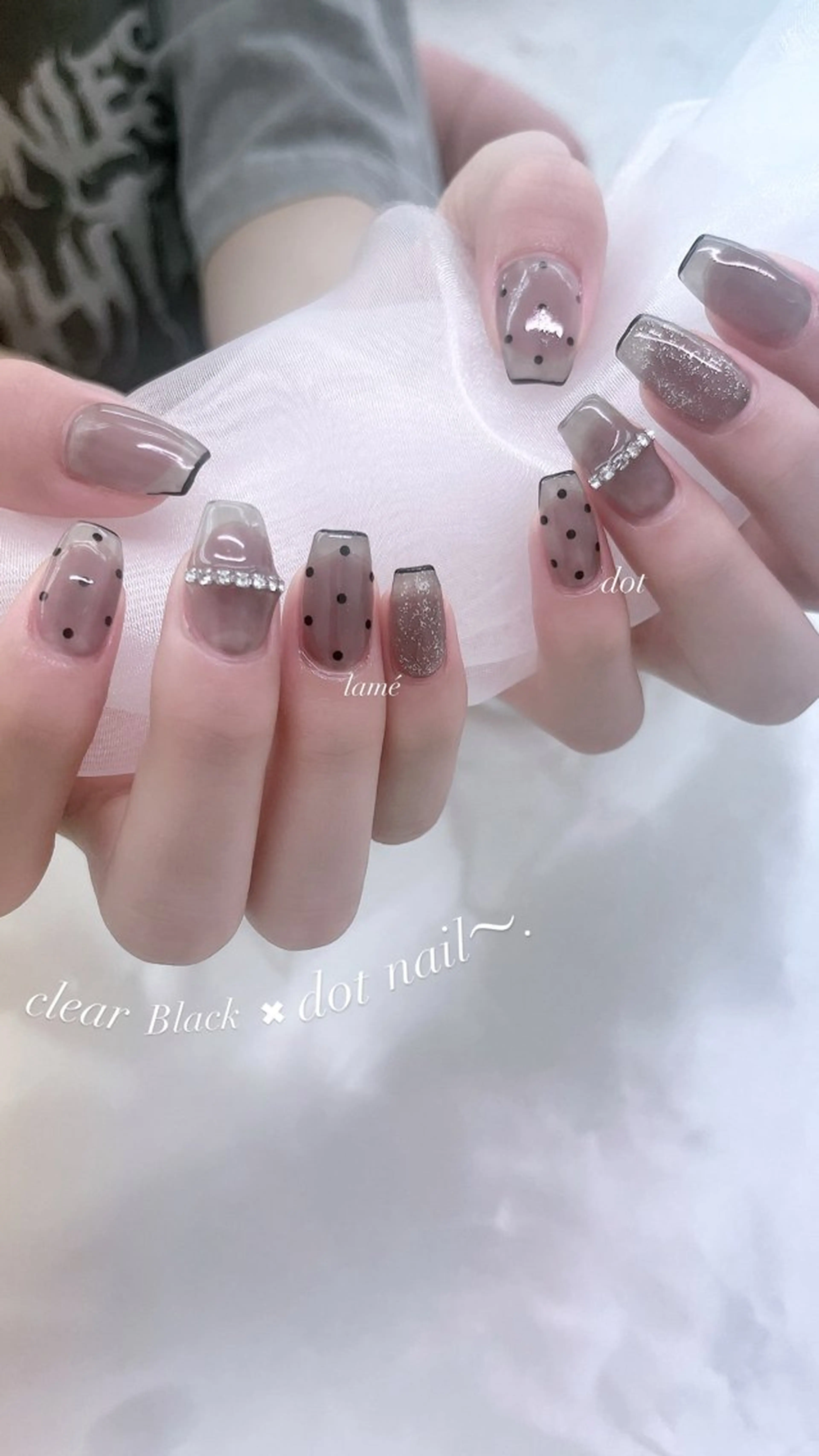 ネイル 【大垣ネイルモデル】 はんな🧡🐻‍❄️のネイルデザイン