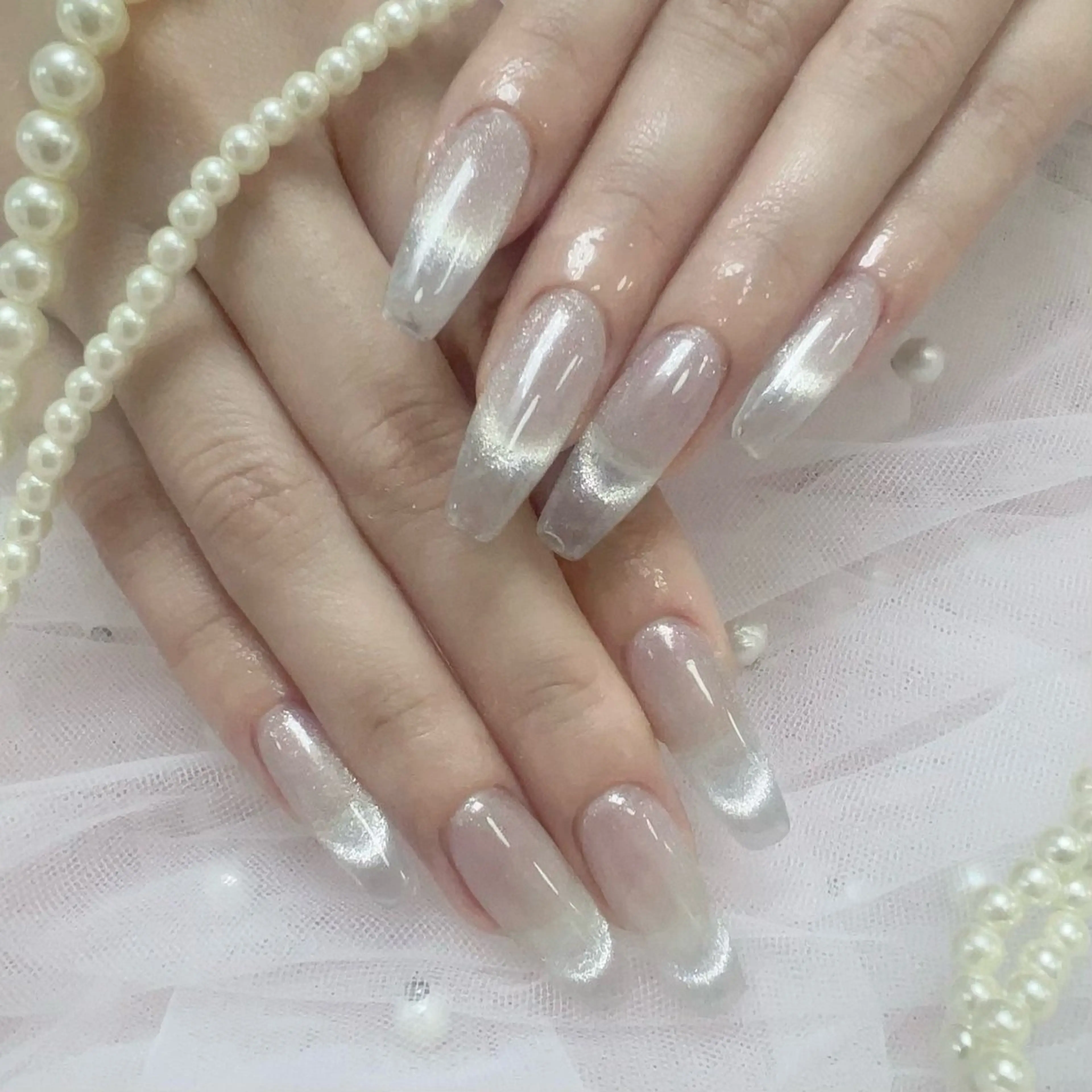 ネイル アートネイル チークネイル 長さ出し フットネイル フレンチネイル YK Rinのネイルデザイン