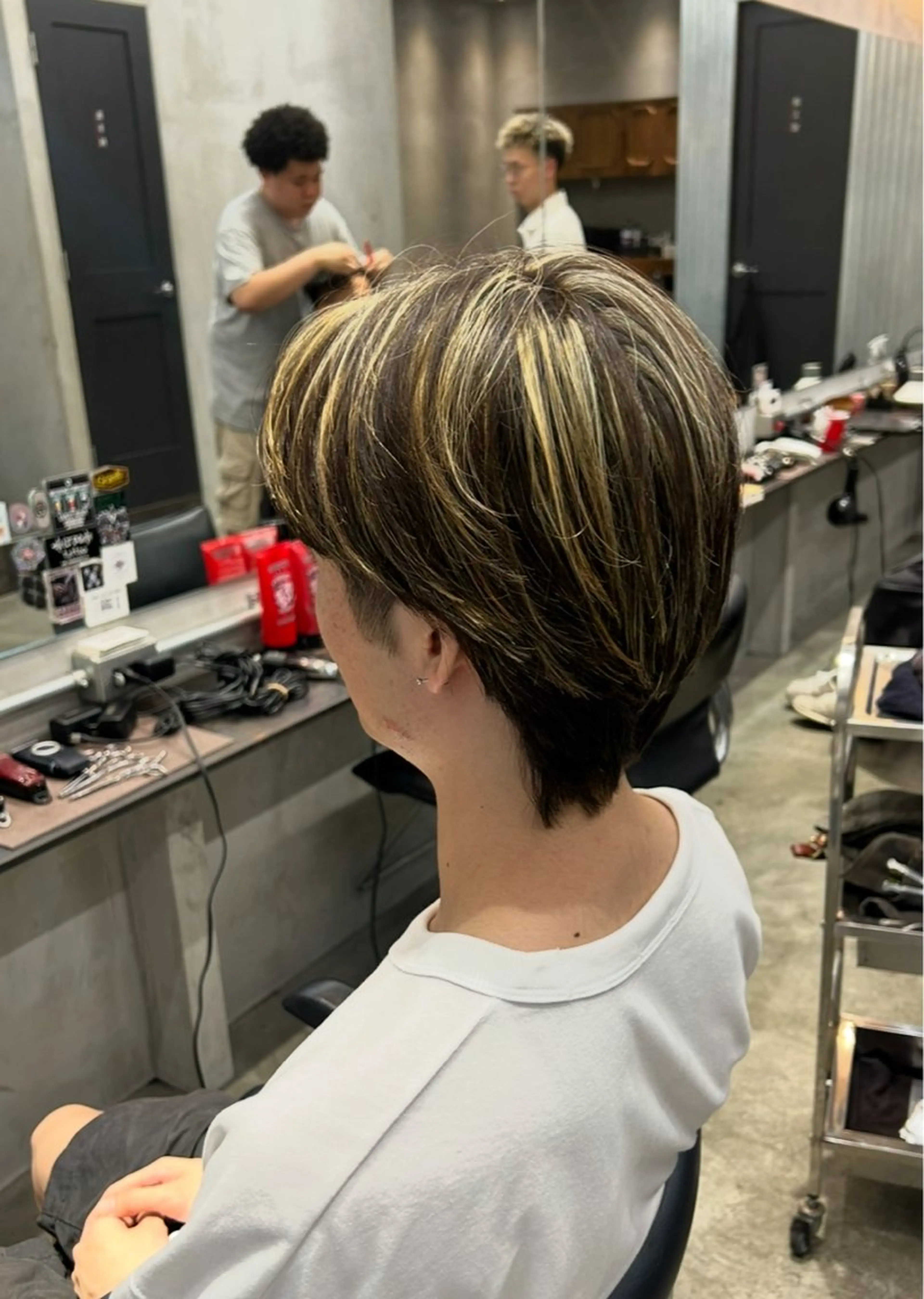 💈ダブルカラーorハイライトカラー💈の写真