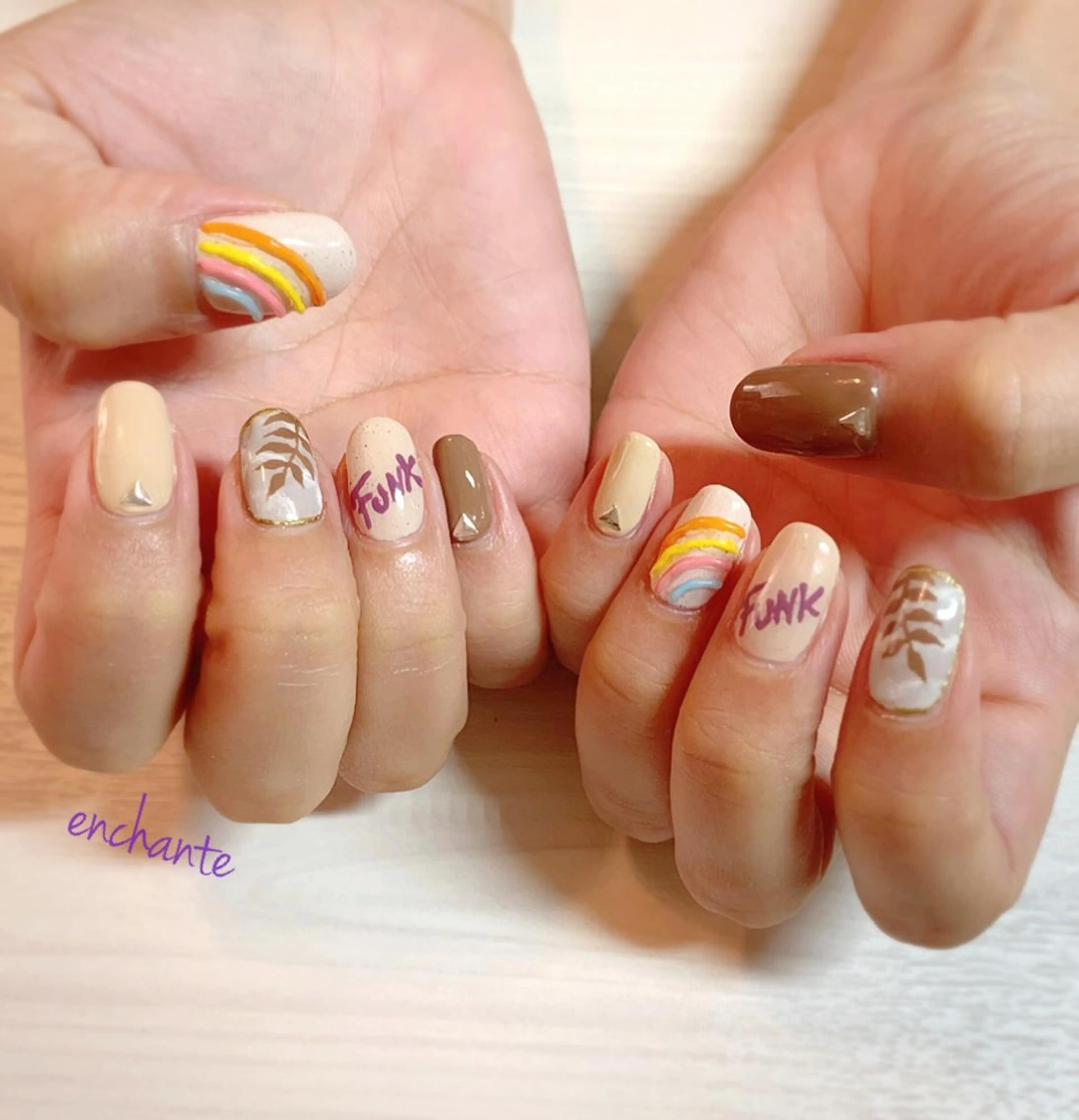 ネイル アンシャンテ所属・enchante 自由が丘のネイルデザイン