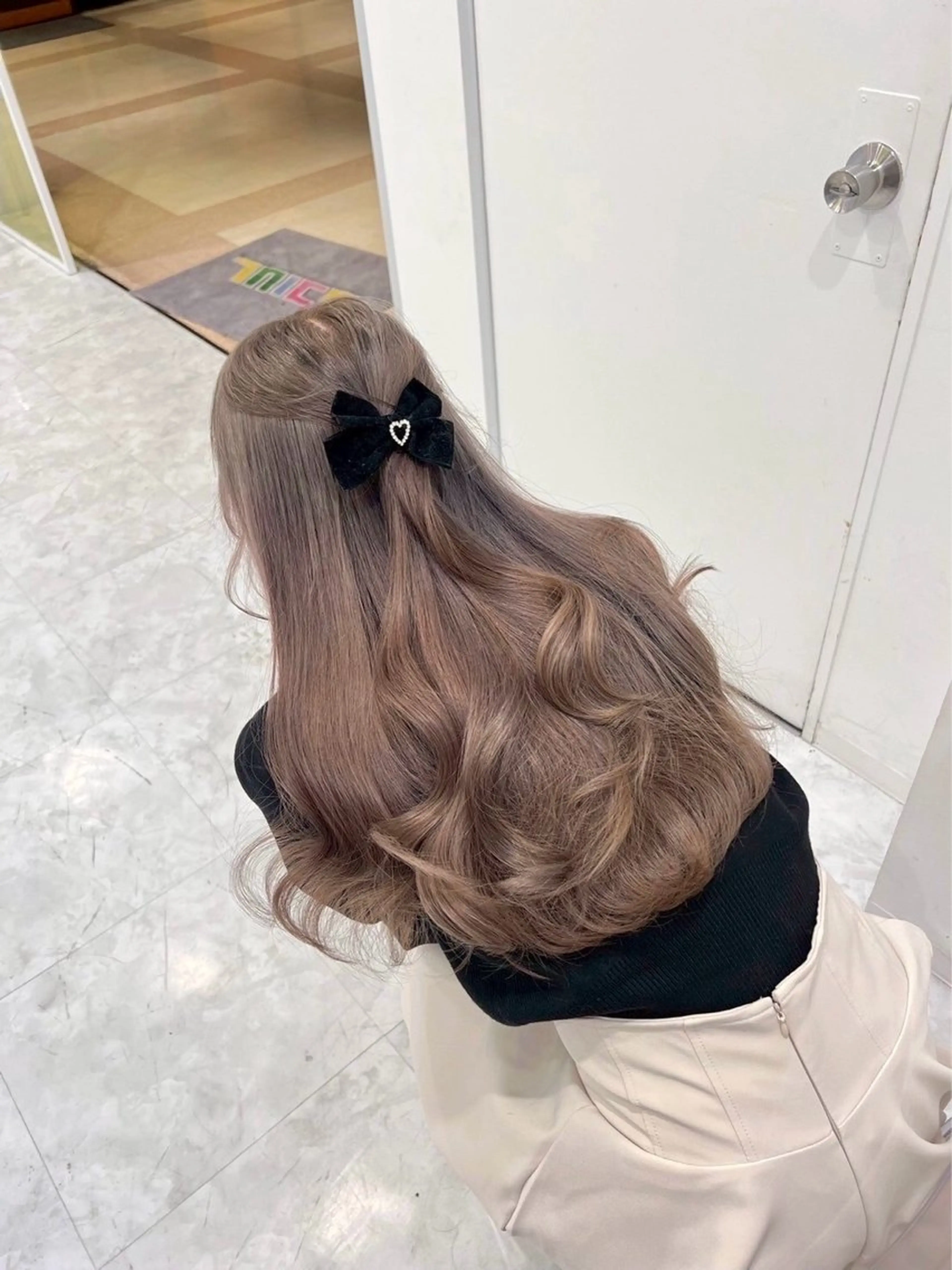 ロング カラー トレンドカラー🩵 羽衣🎀横浜🪄ྀིのヘアスタイル