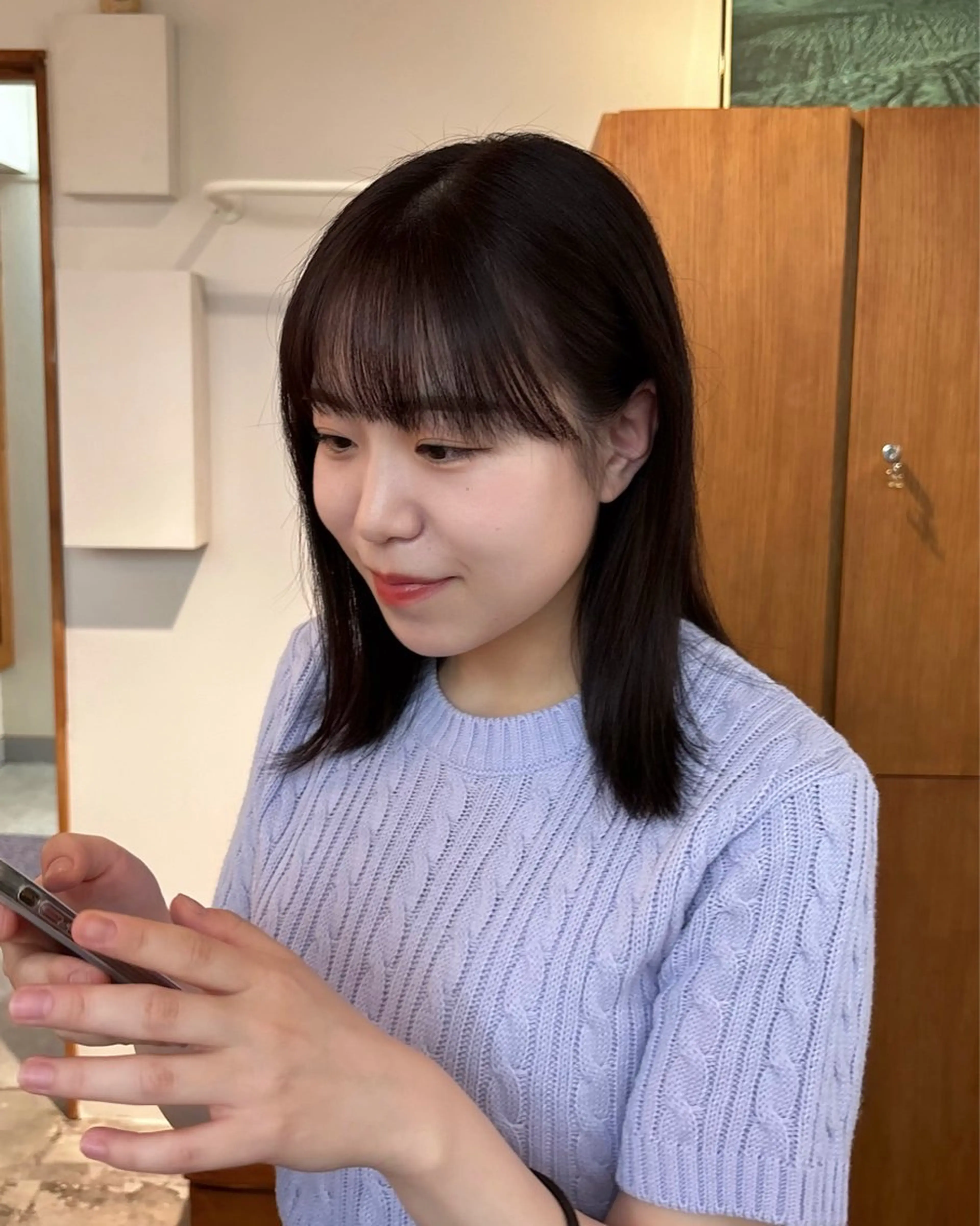 カラー ヘアカラー トリートメント ヘッドスパ ☑️aiko【艶 カラー・ショート募】のヘアスタイル