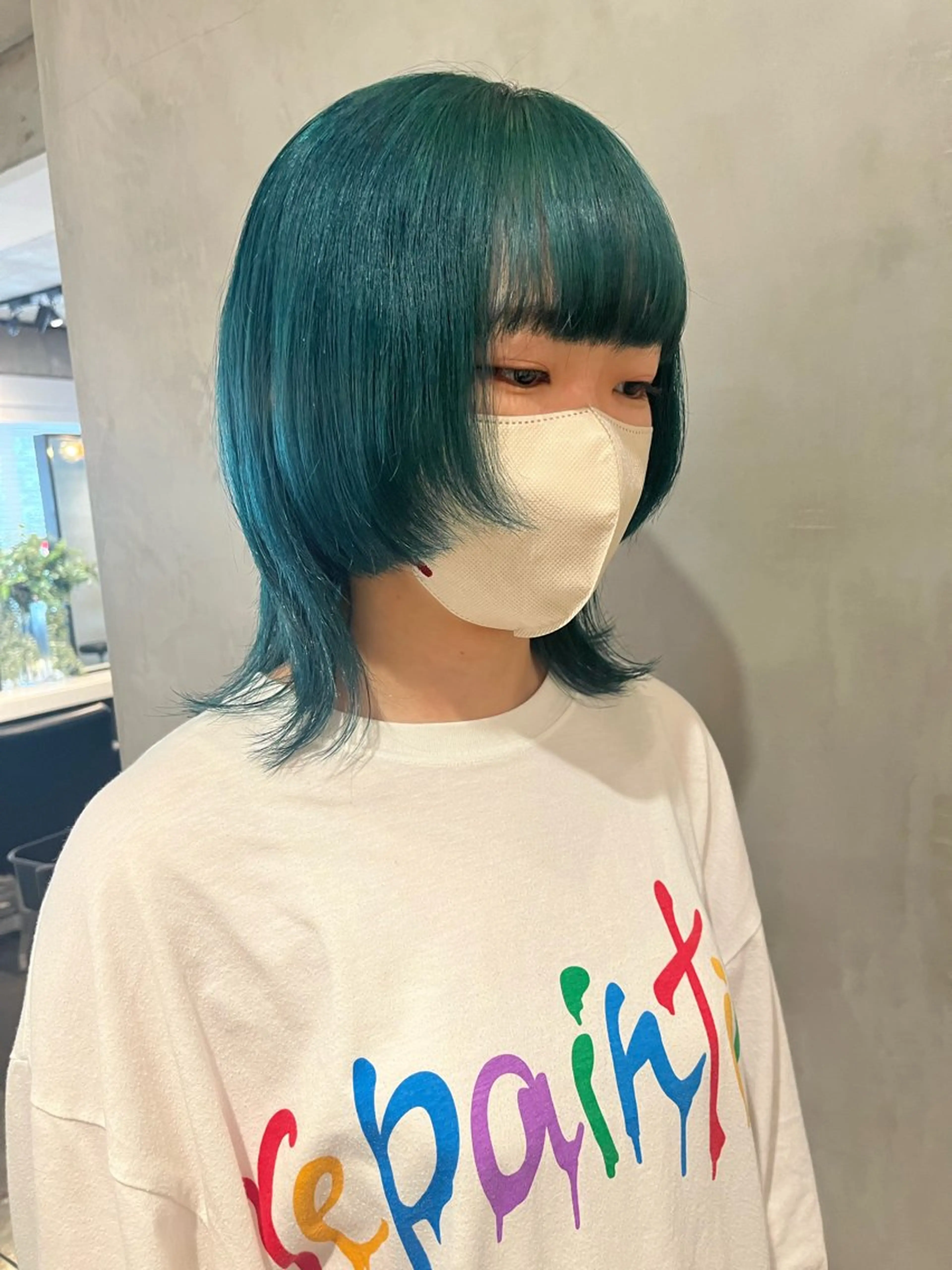 ミディアム カラー ヘアカラー トリートメント 暖色🍒姫カット🎀 オタク特化🎀ゆうなのヘアスタイル