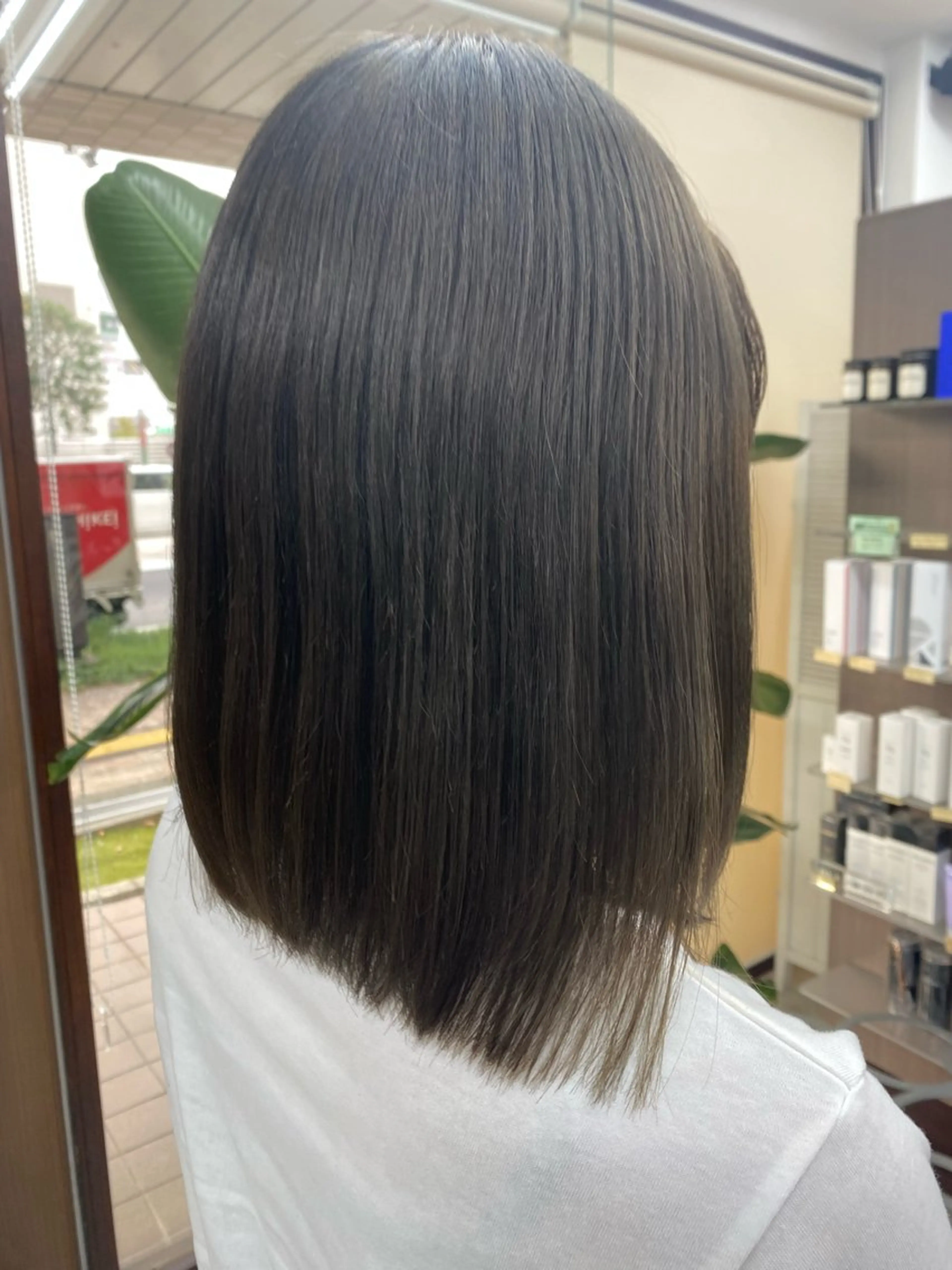 ミディアム ヘアカラー 月野涼風 /レイヤーカットのヘアスタイル