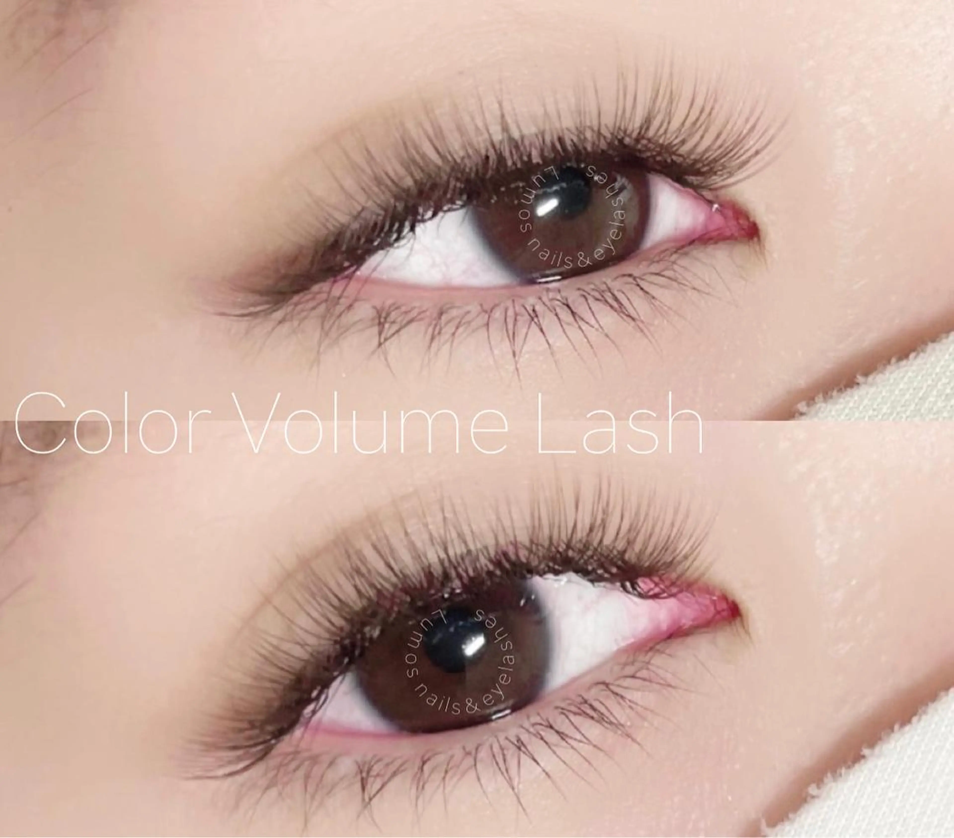 マツエク・マツパ カラーマツエク ボリュームラッシュ マツエク Lumos nail&eyelash所属・Lumos Ayakaのマツエク・マツパデザイン