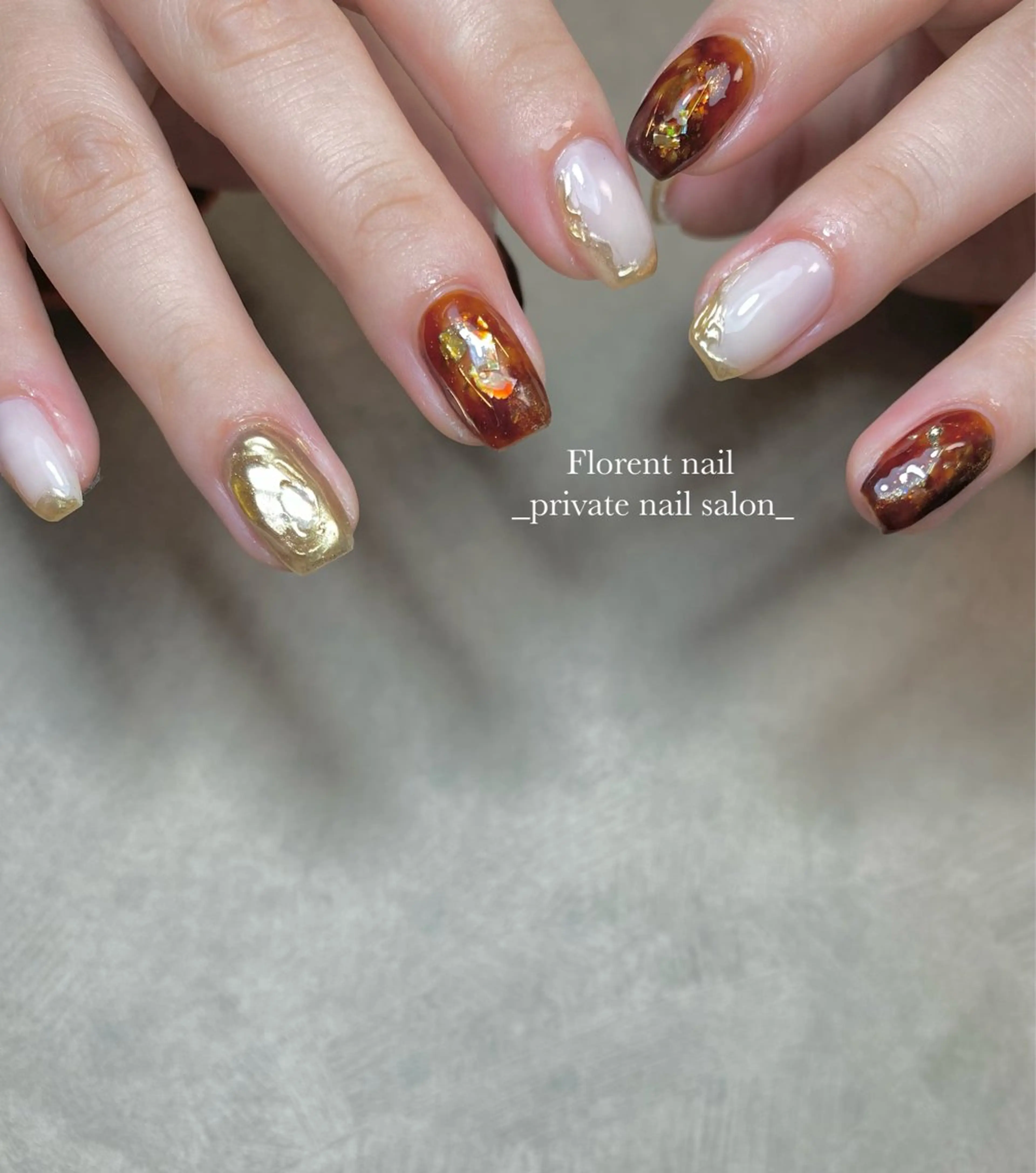 ネイル ハンドネイル florent nailのネイルデザイン