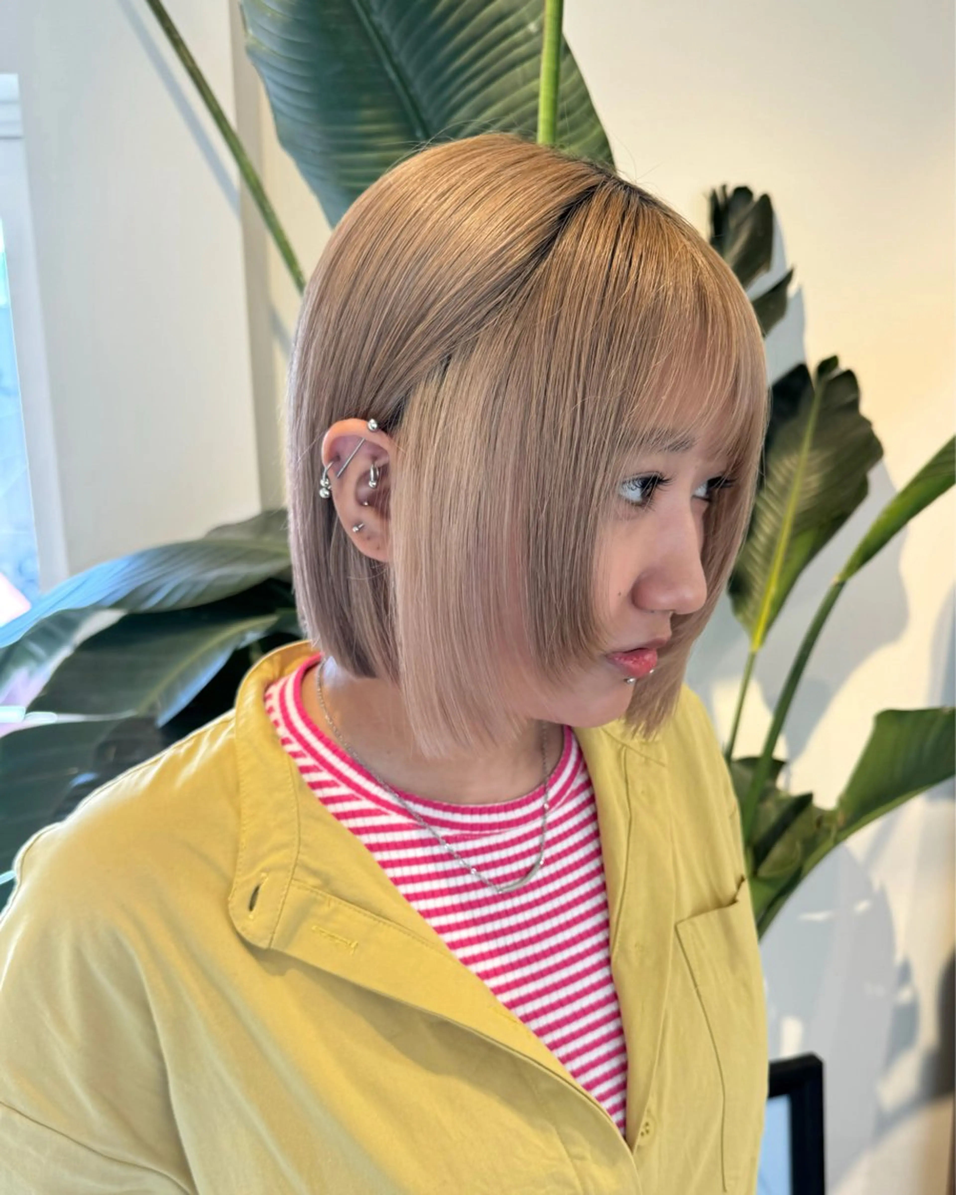 ミディアム カラー ayaka♡ 柔らかカラーのヘアスタイル