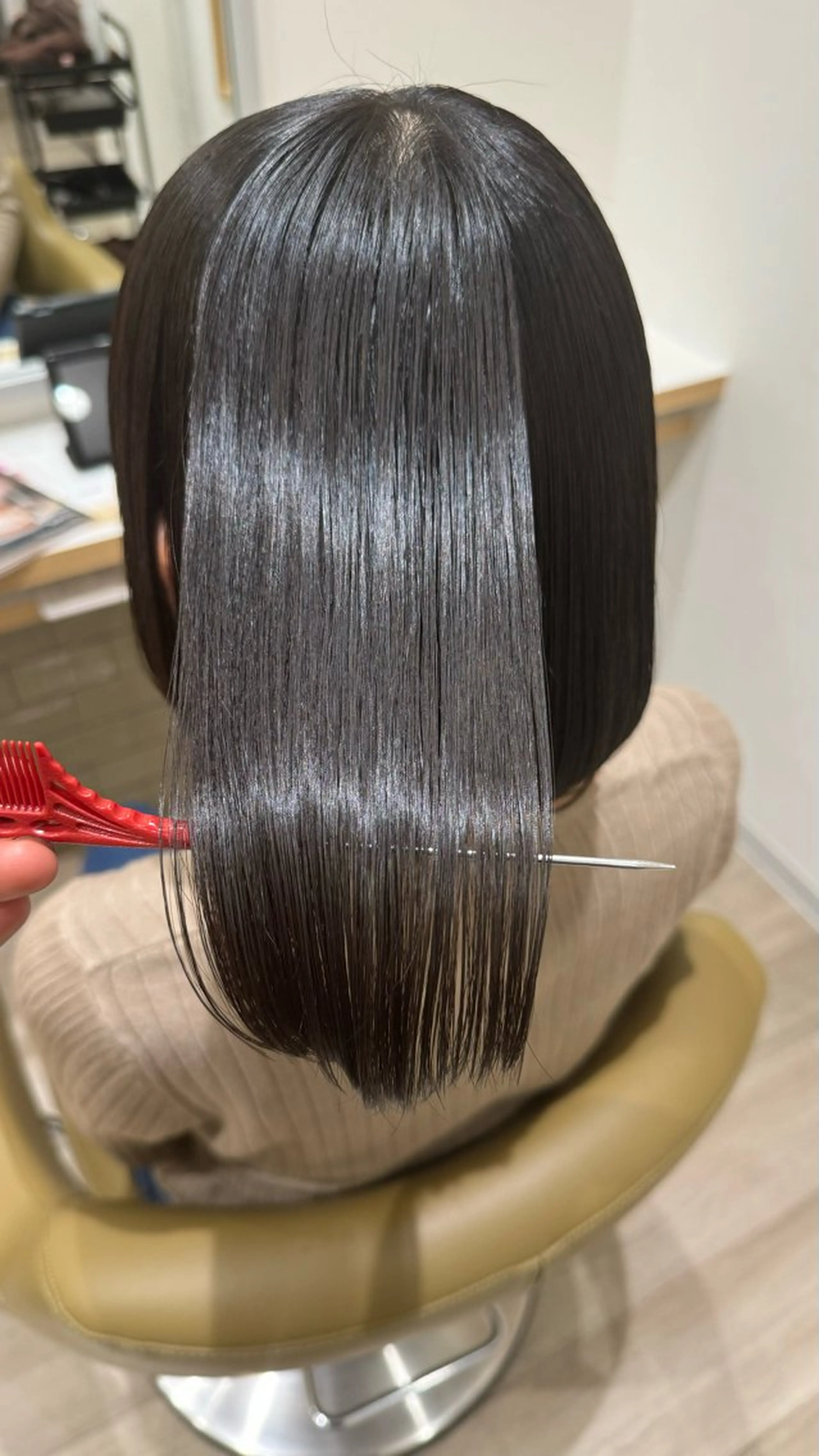 セミロング ルクール上越店　林 郁弥のヘアスタイル