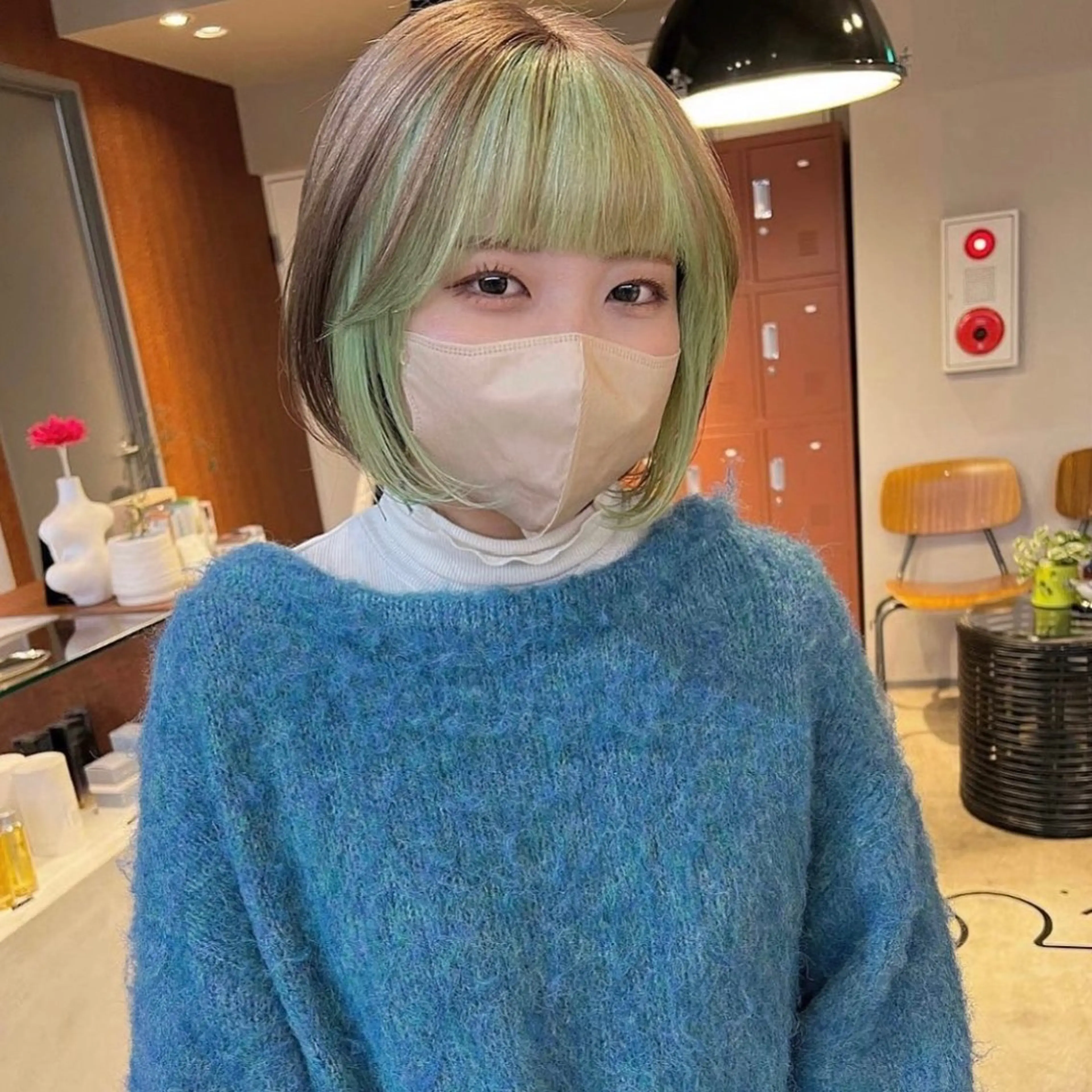 ミディアム カラー cope'u  emu所属・cope'u moneのヘアスタイル