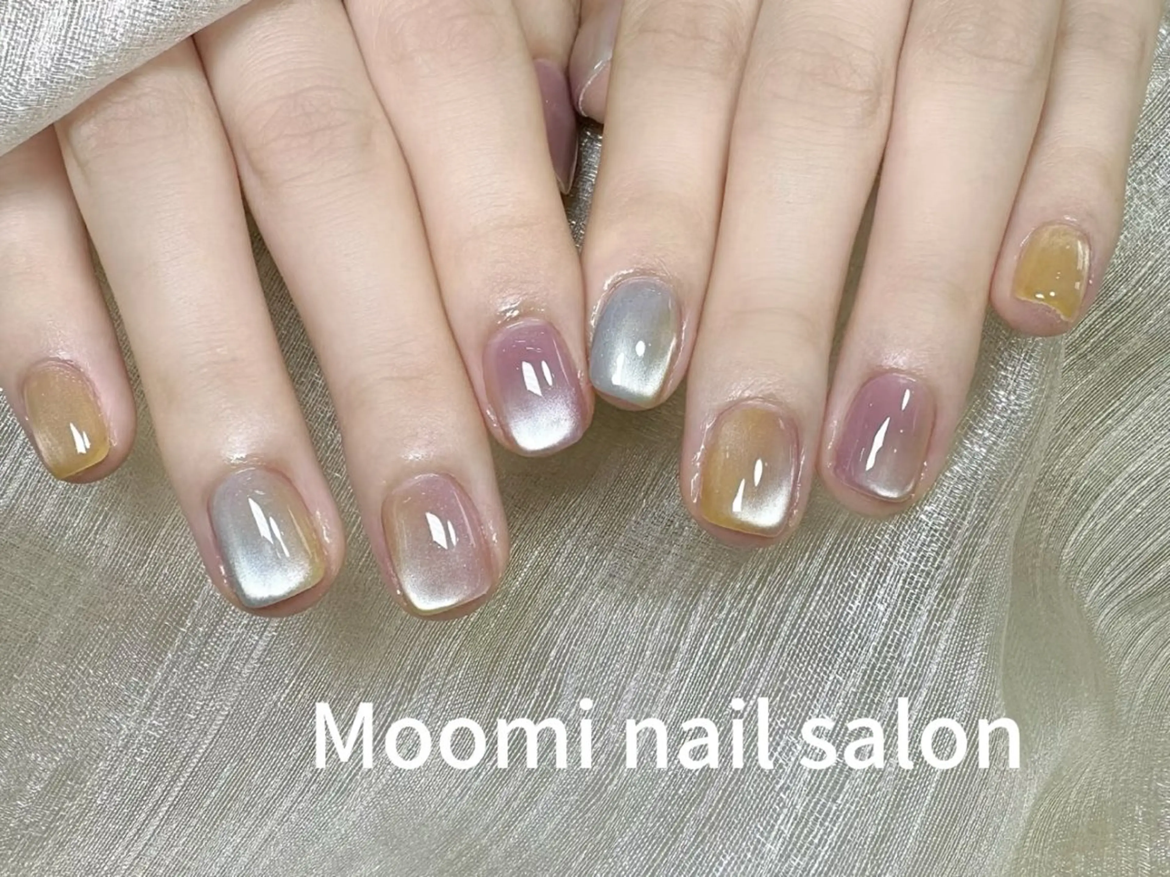 ネイル ハンドネイル Moomi あずりのネイルデザイン