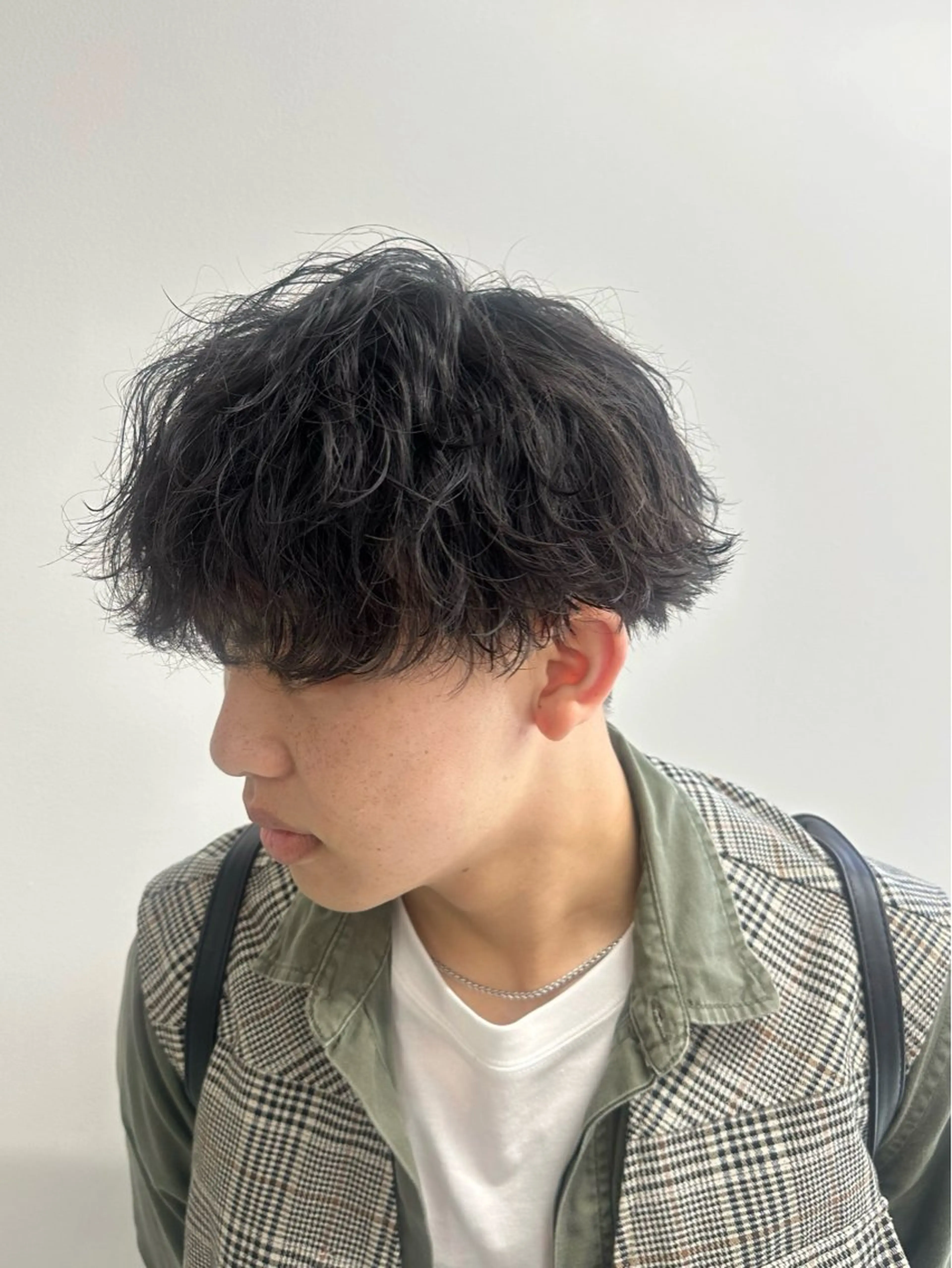 ショート パーマ メンズ いちか🎀 COQUのヘアスタイル