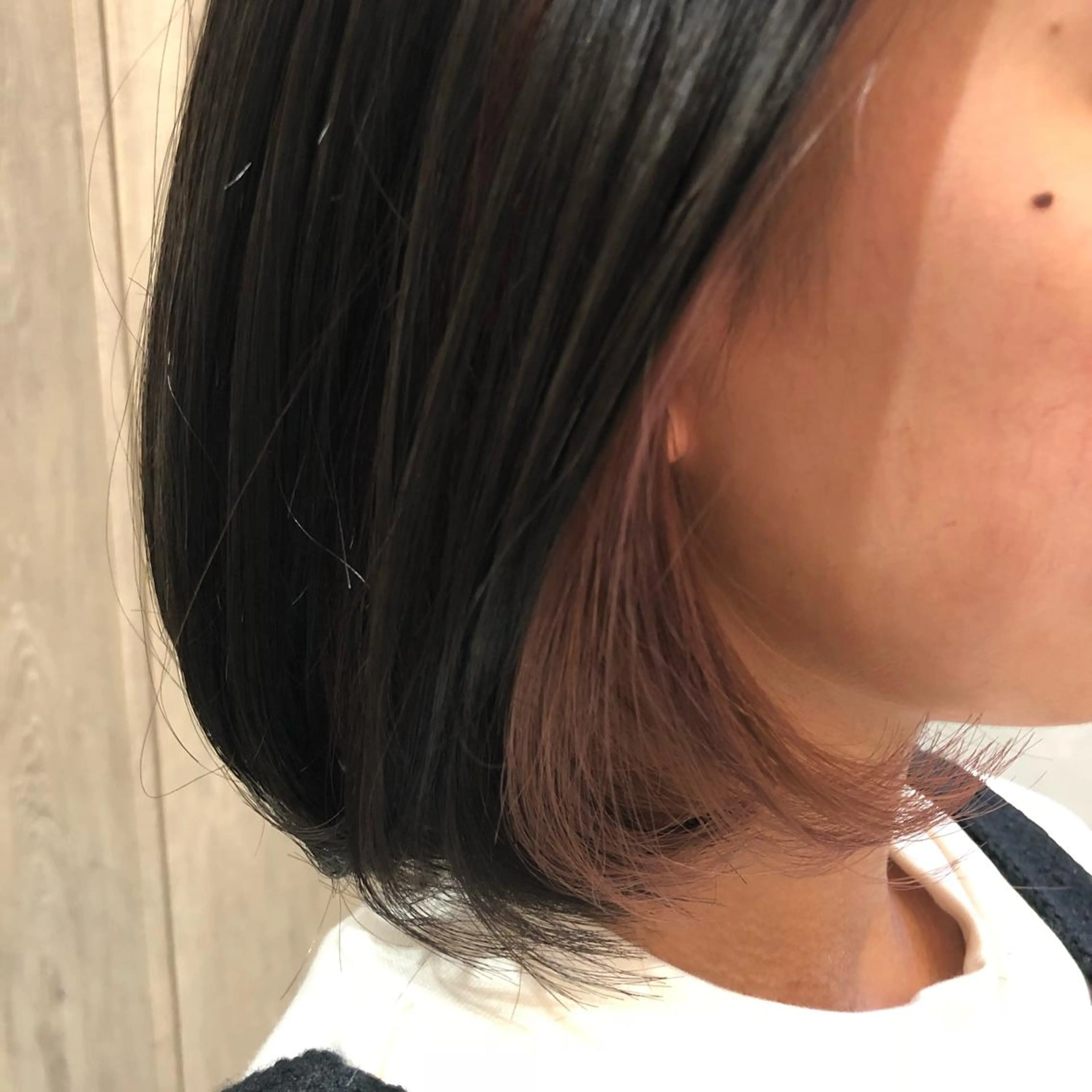 カラー 骨格補正似合わせ カット阿部建のヘアスタイル