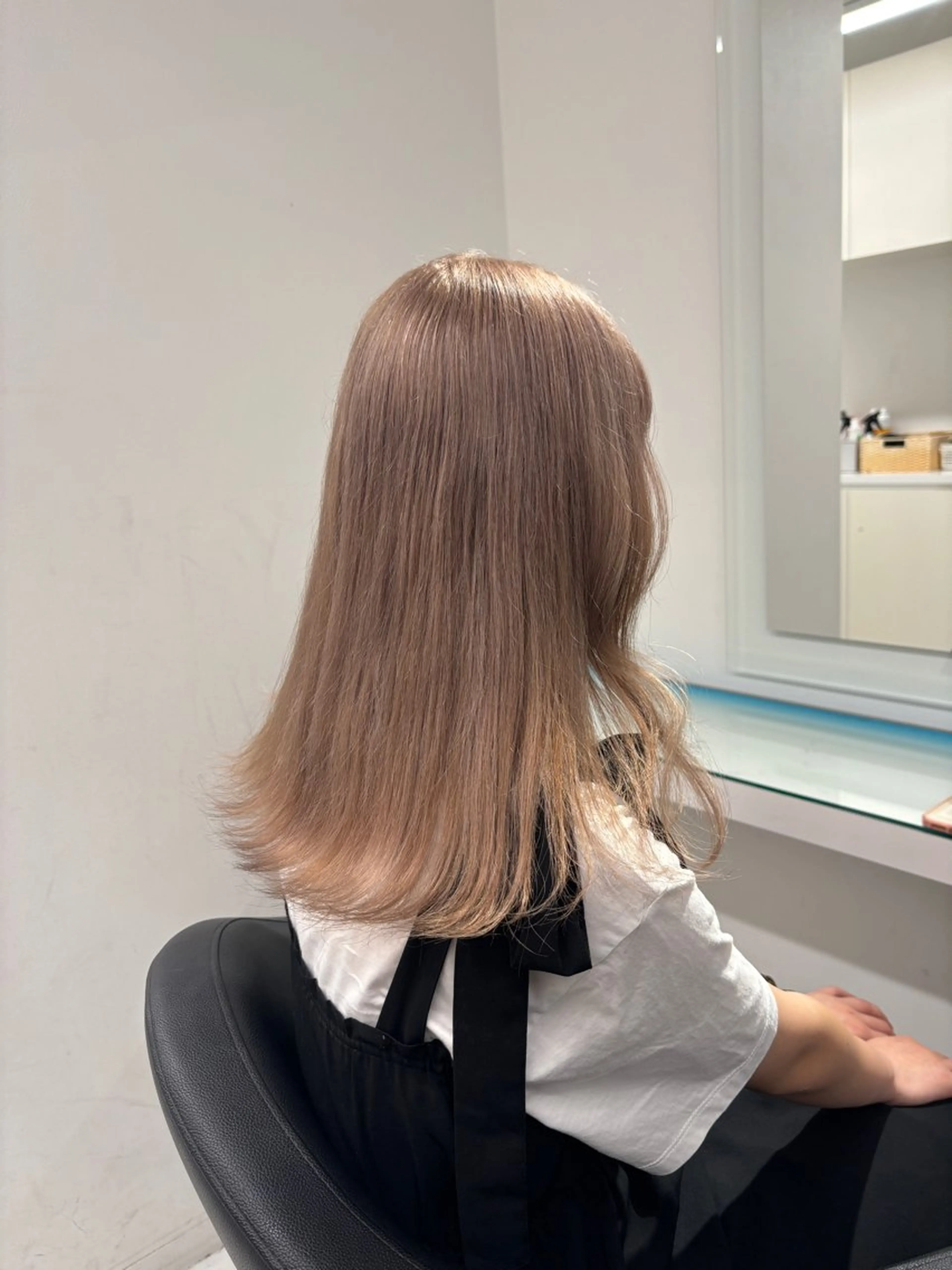 ロング カラー 💖ミルクティー💖 あかり💖のヘアスタイル