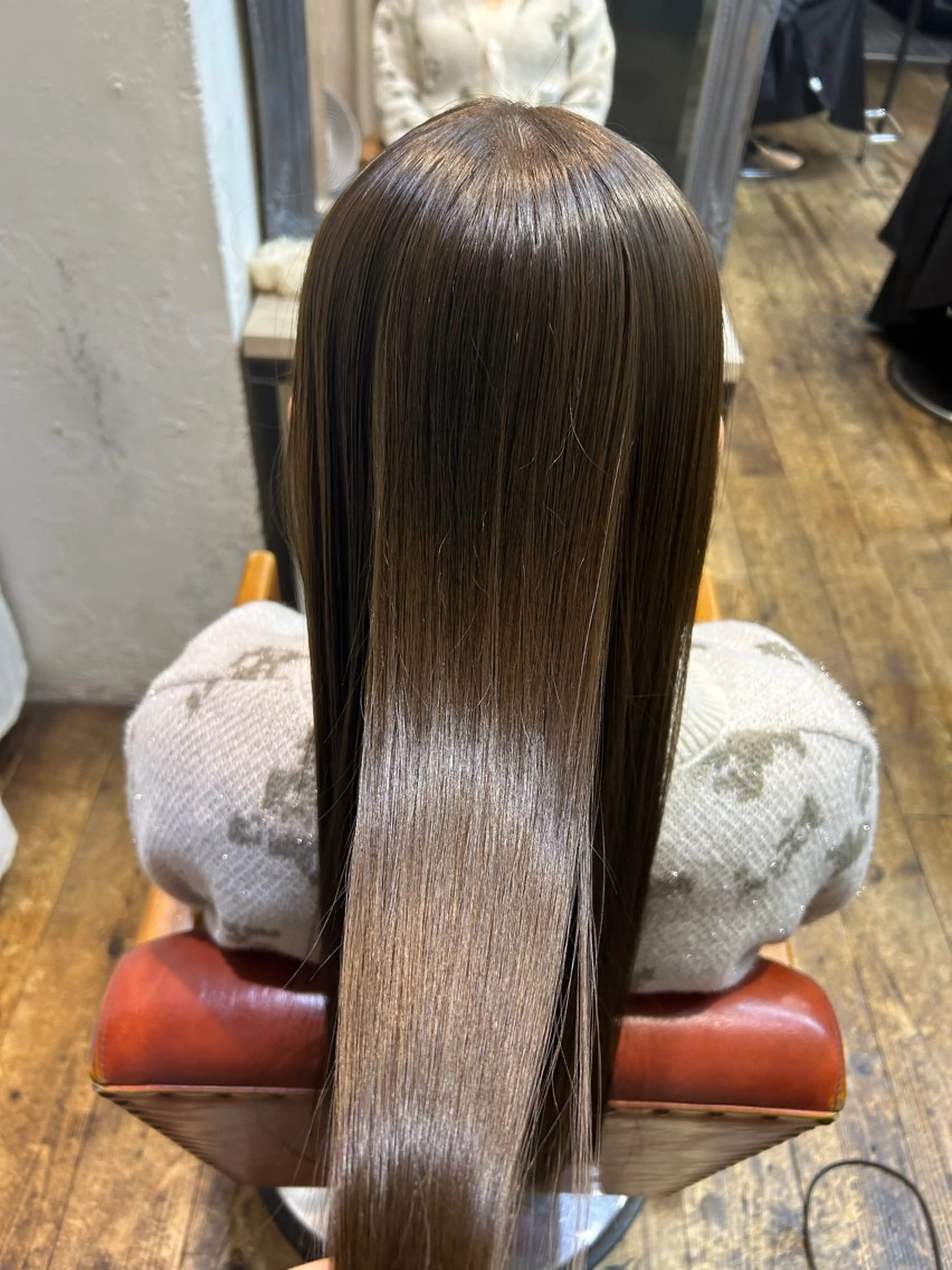 ロング カラー ベージュカラー グレージュ オリーブベージュ ヘアカラー 中島 弘義のヘアスタイル