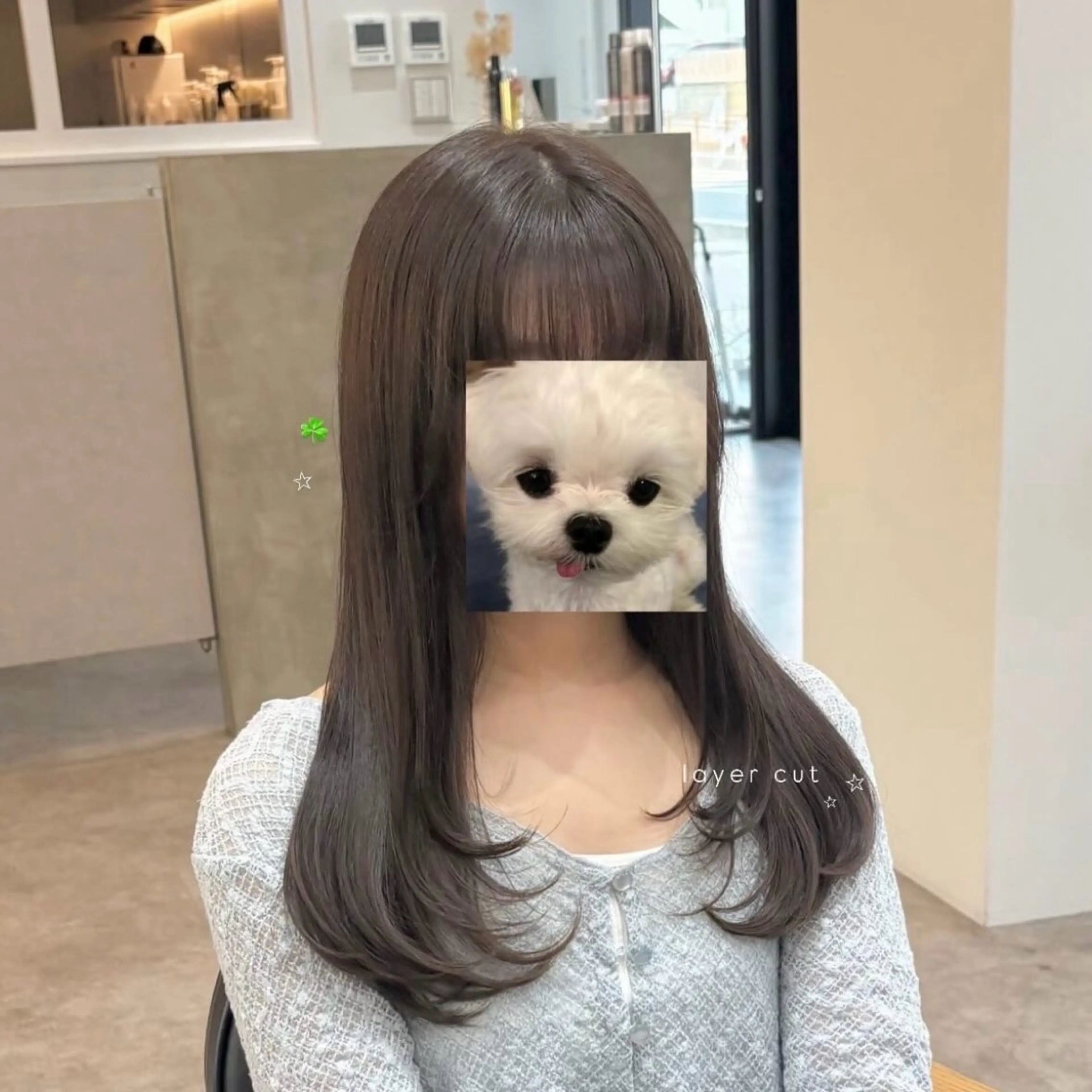 カラー オリーブカラー カット ヘアカラー じゅんな / SOYON土橋2号店のヘアスタイル